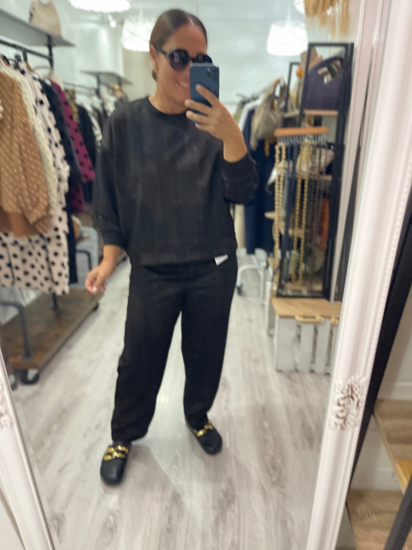 Conjunto Golden negro