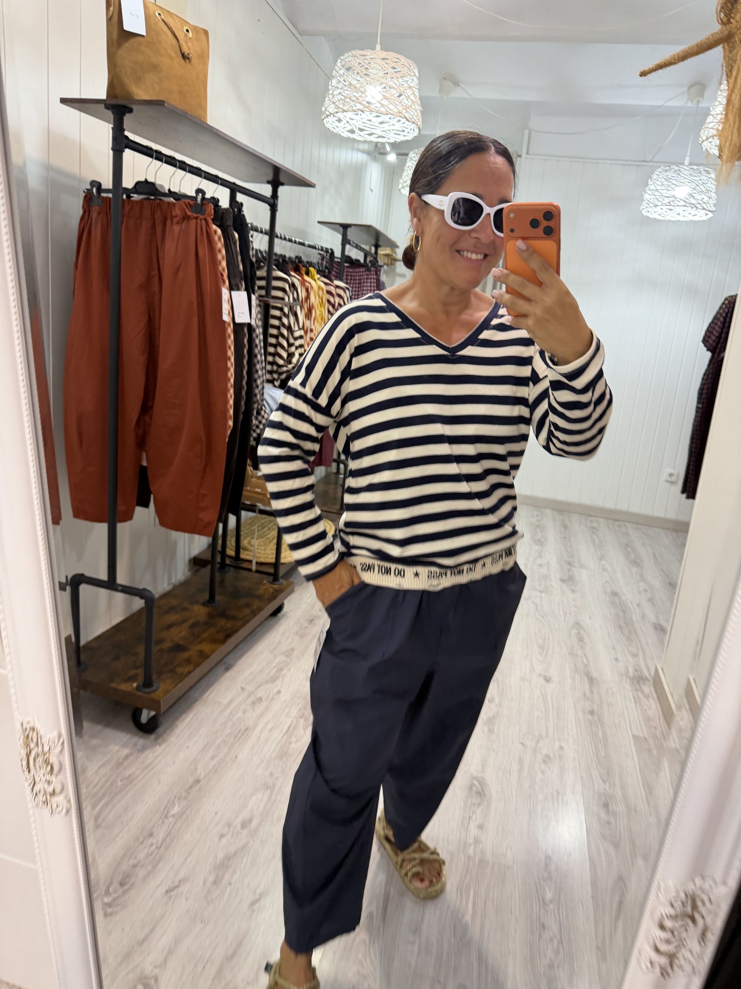 Sudadera Navy Do not Pass marino