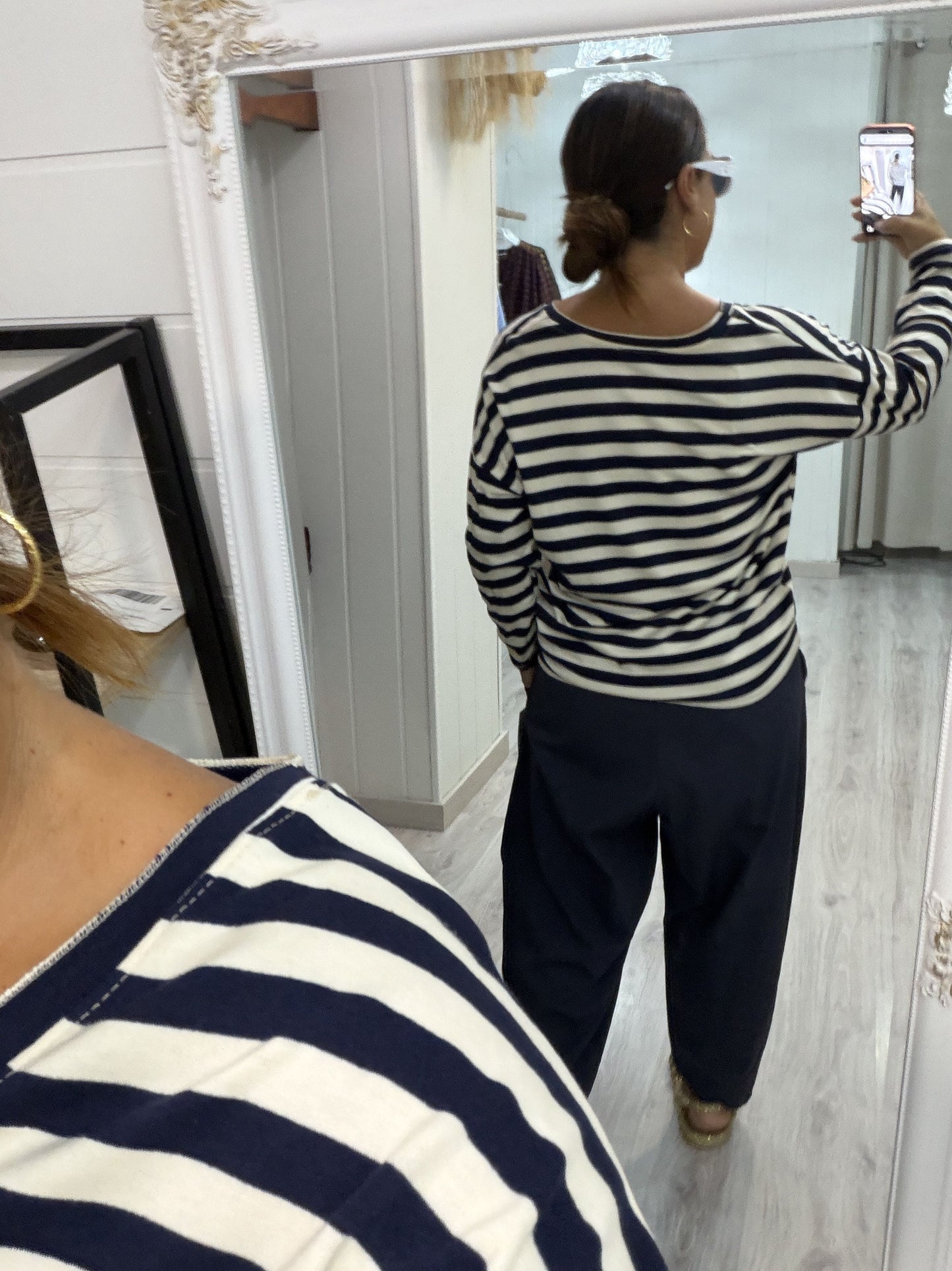Sudadera Navy Do not Pass marino