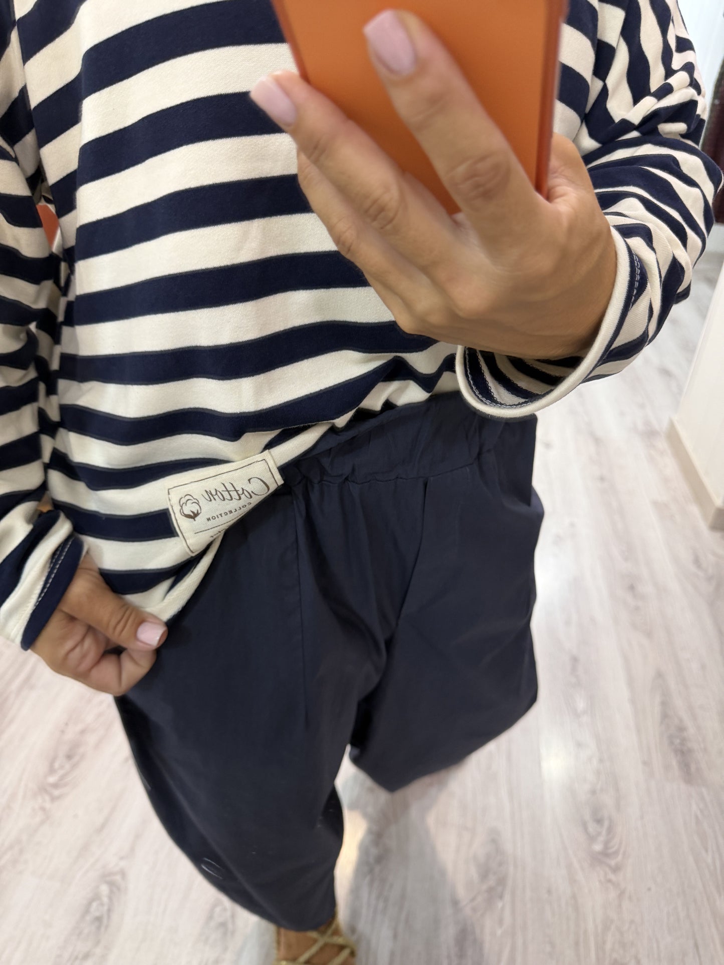 Sudadera Navy oversize marino