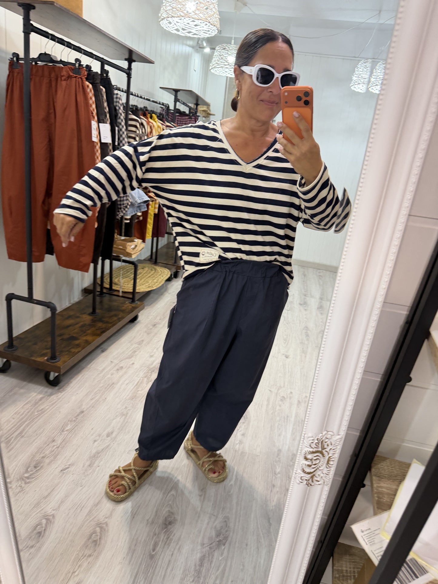 Sudadera Navy oversize marino
