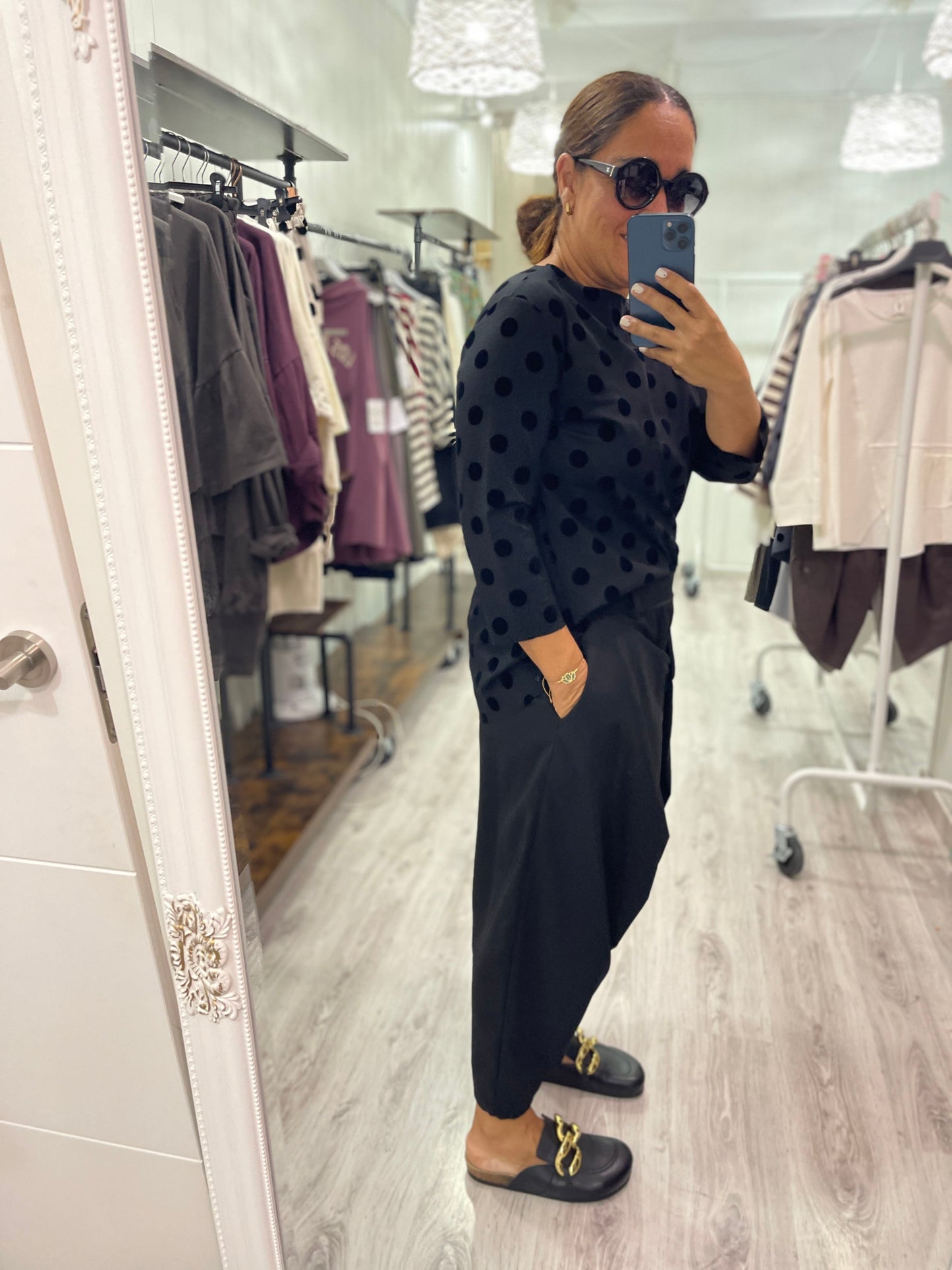 Pantalón Kioto negro