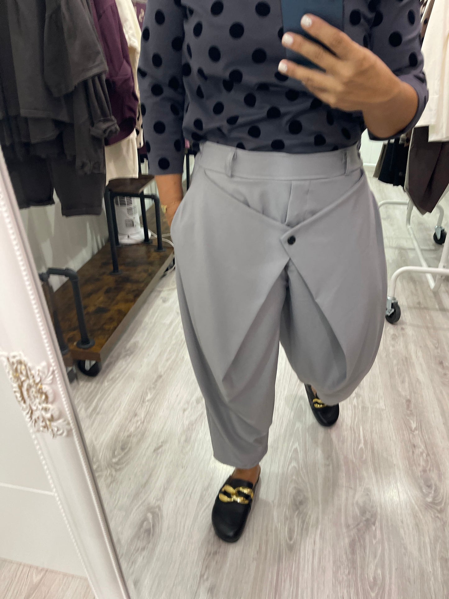 Pantalón Kioto gris