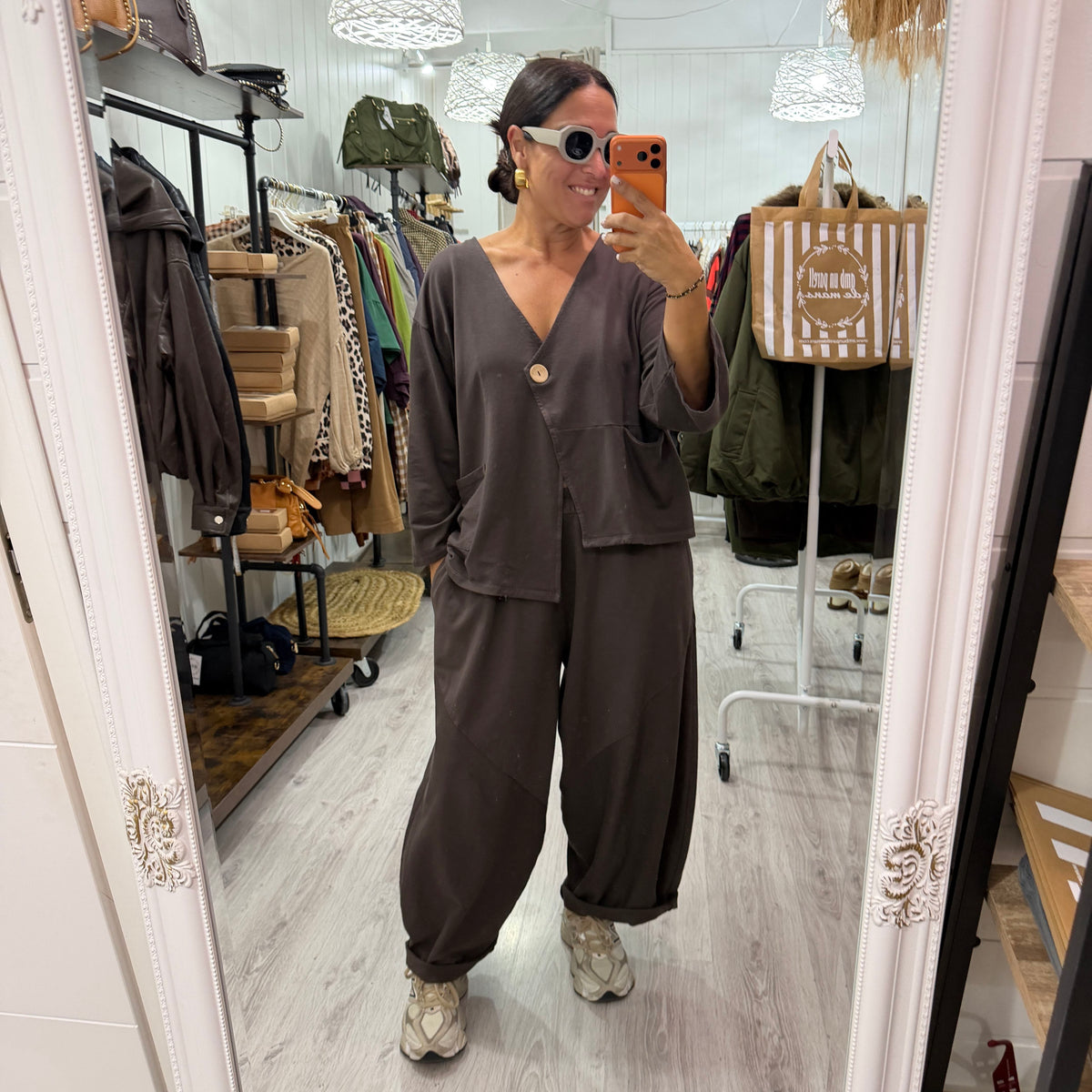 Conjunto Hiro Jogger chocolate