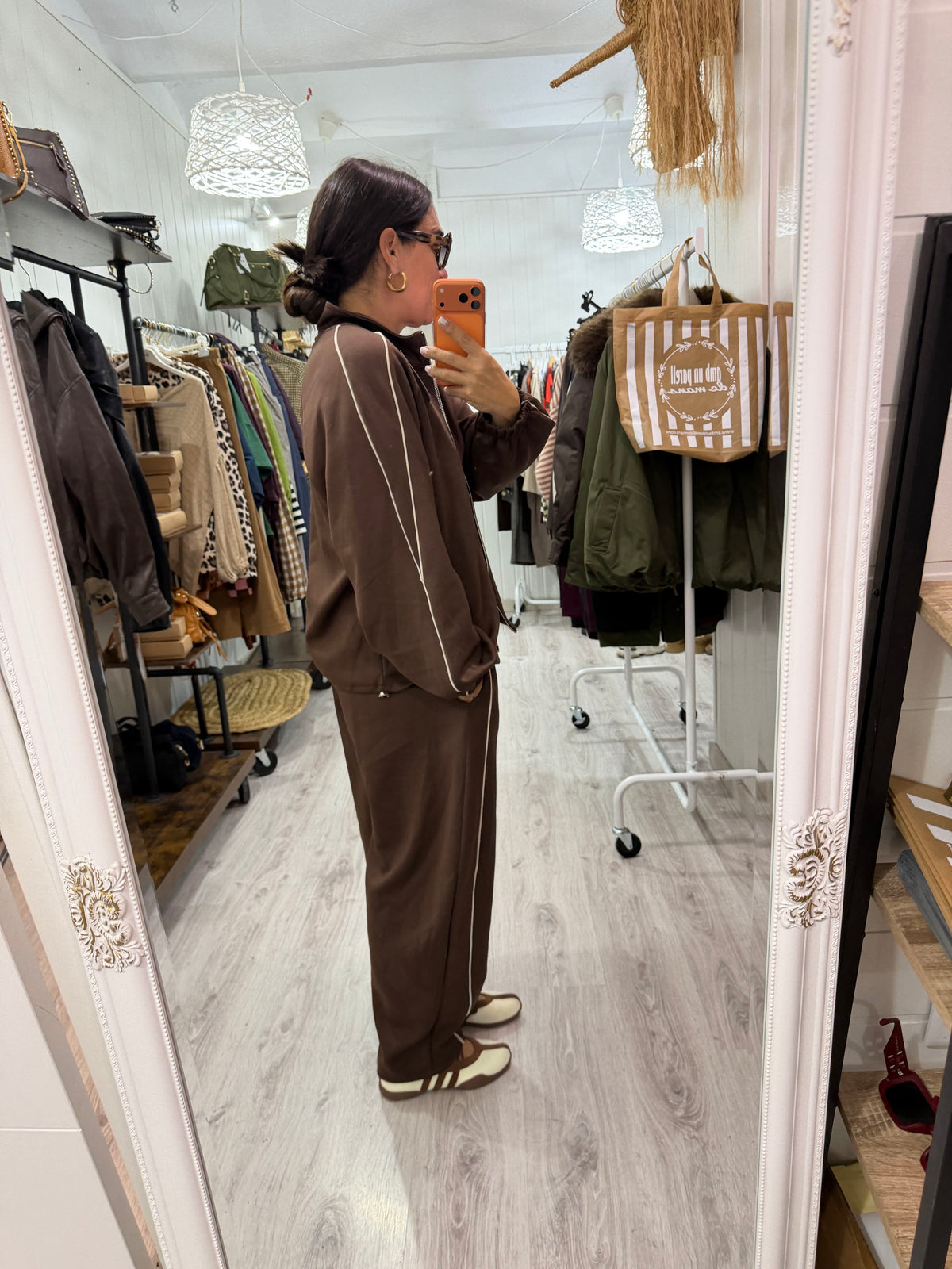 Conjunto Meri chocolate