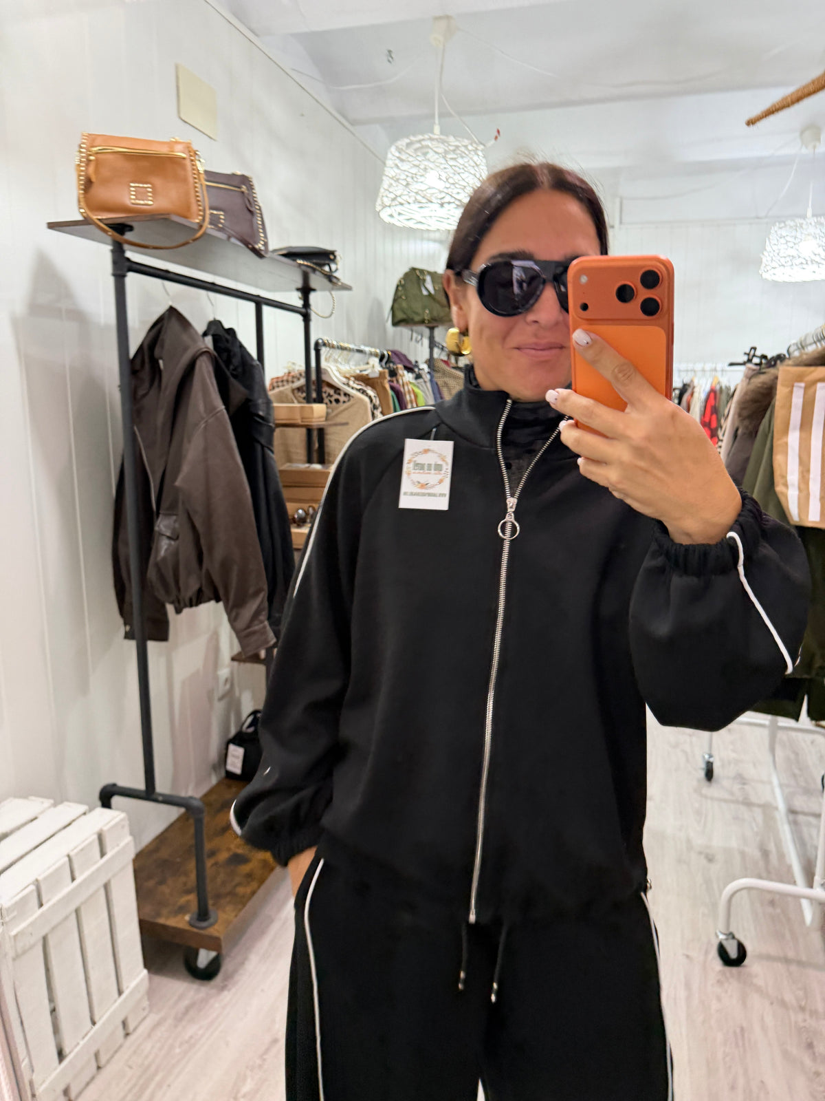 Conjunto Meri negro