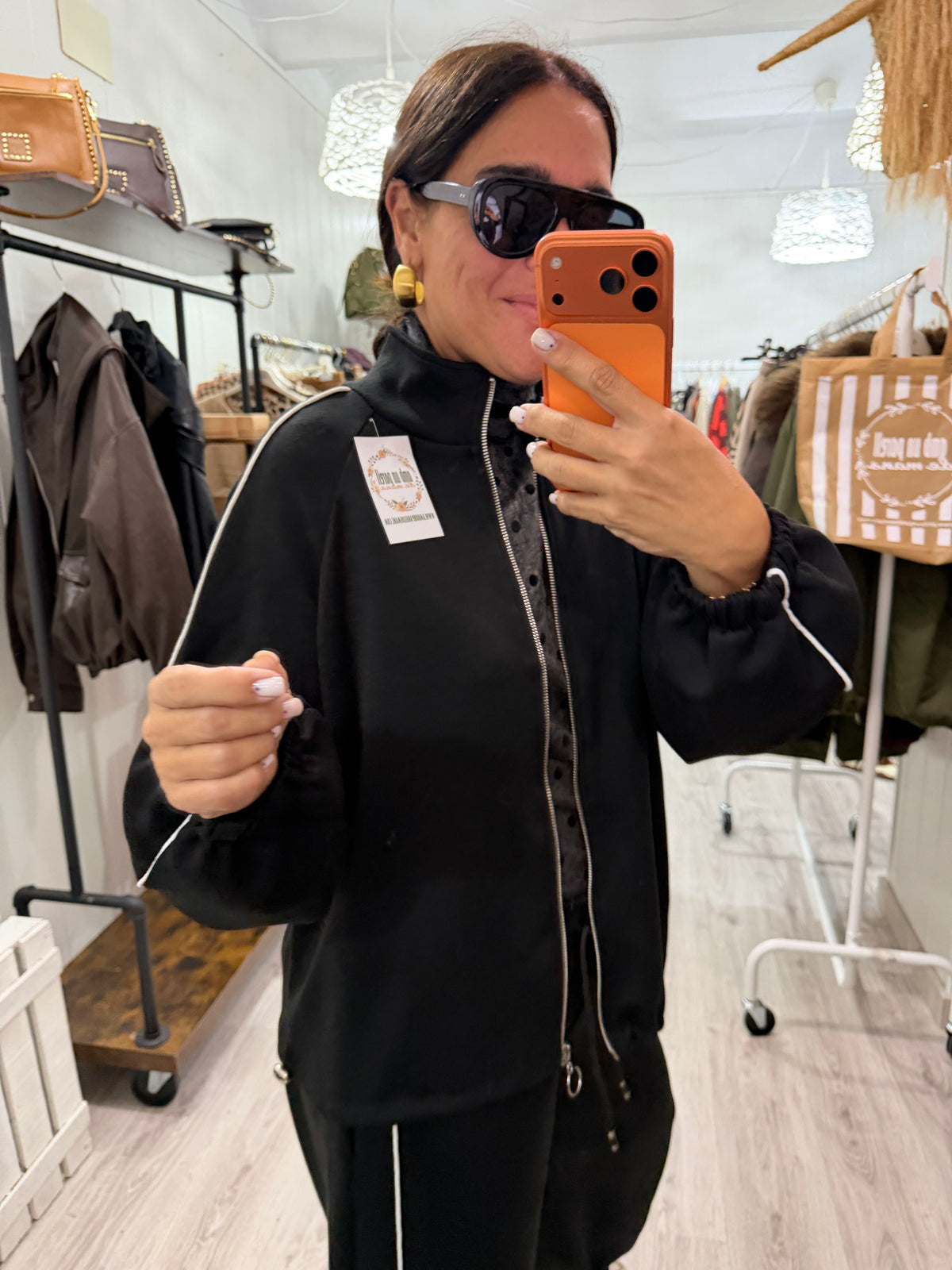 Conjunto Meri negro