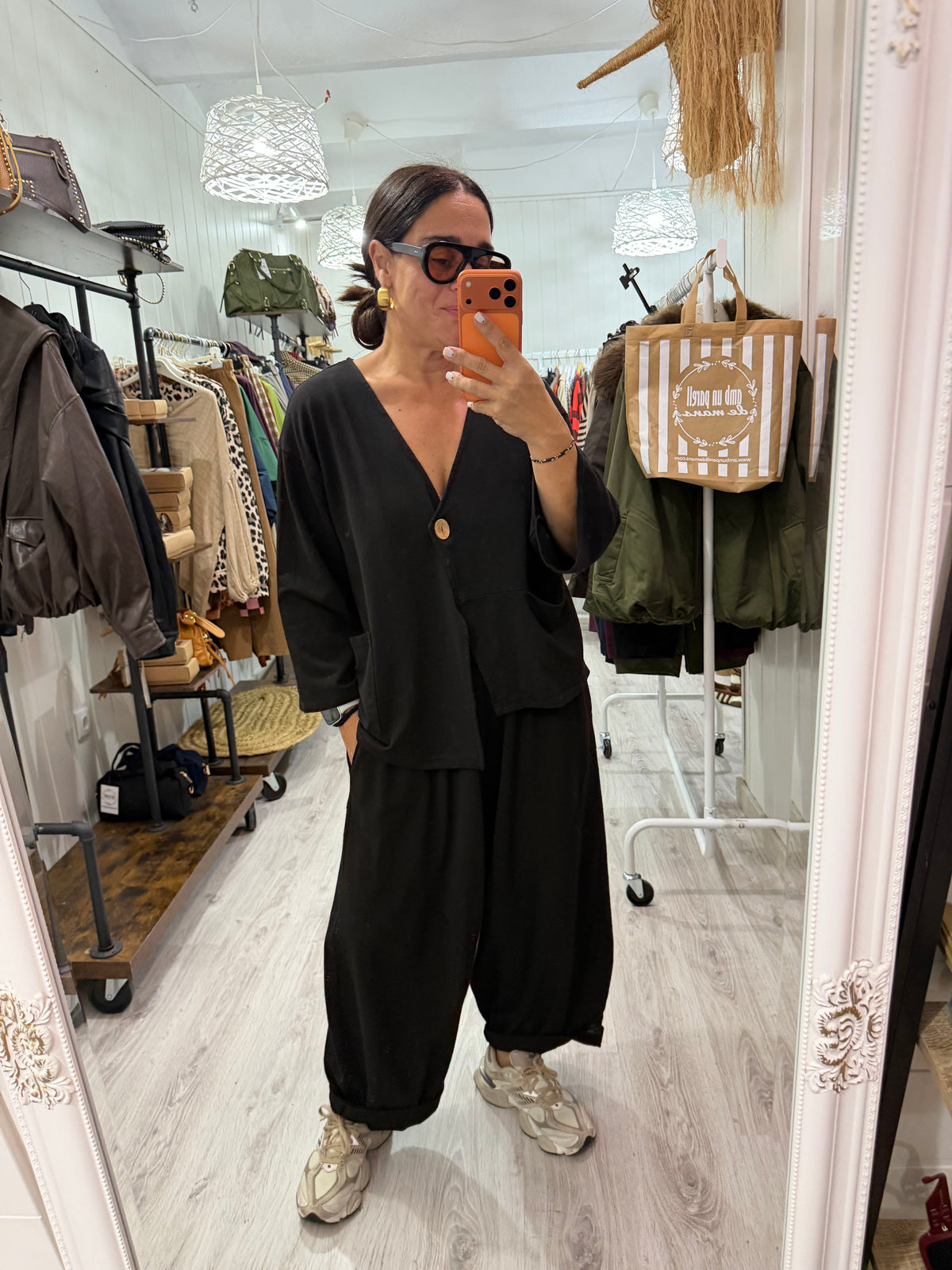 Conjunto Hiro Jogger negro