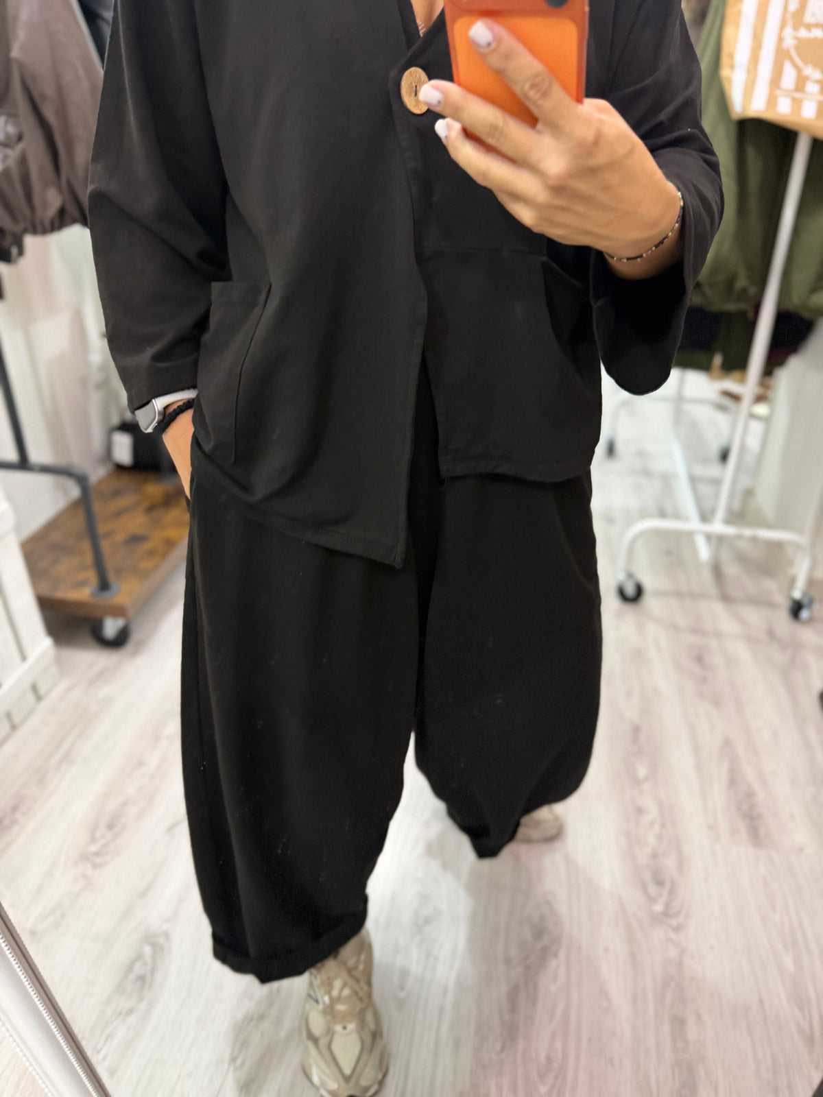 Conjunto Hiro Jogger negro