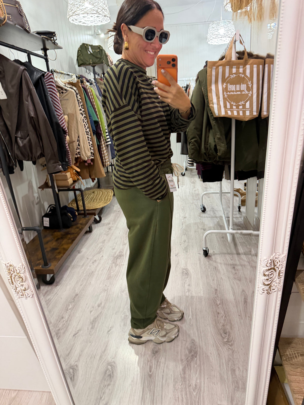 Pantalón Jogger Sophie kaki