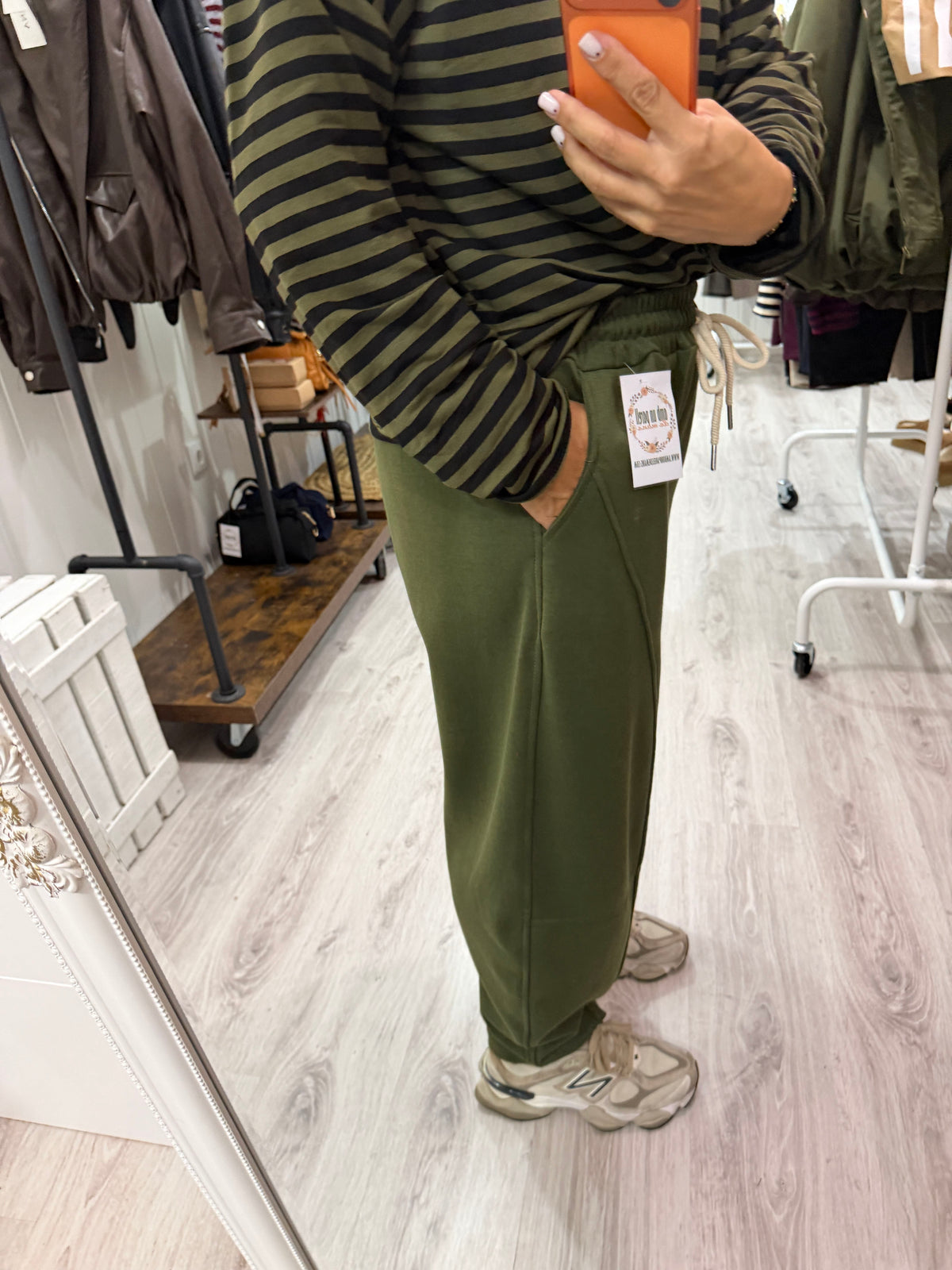 Pantalón Jogger Sophie kaki
