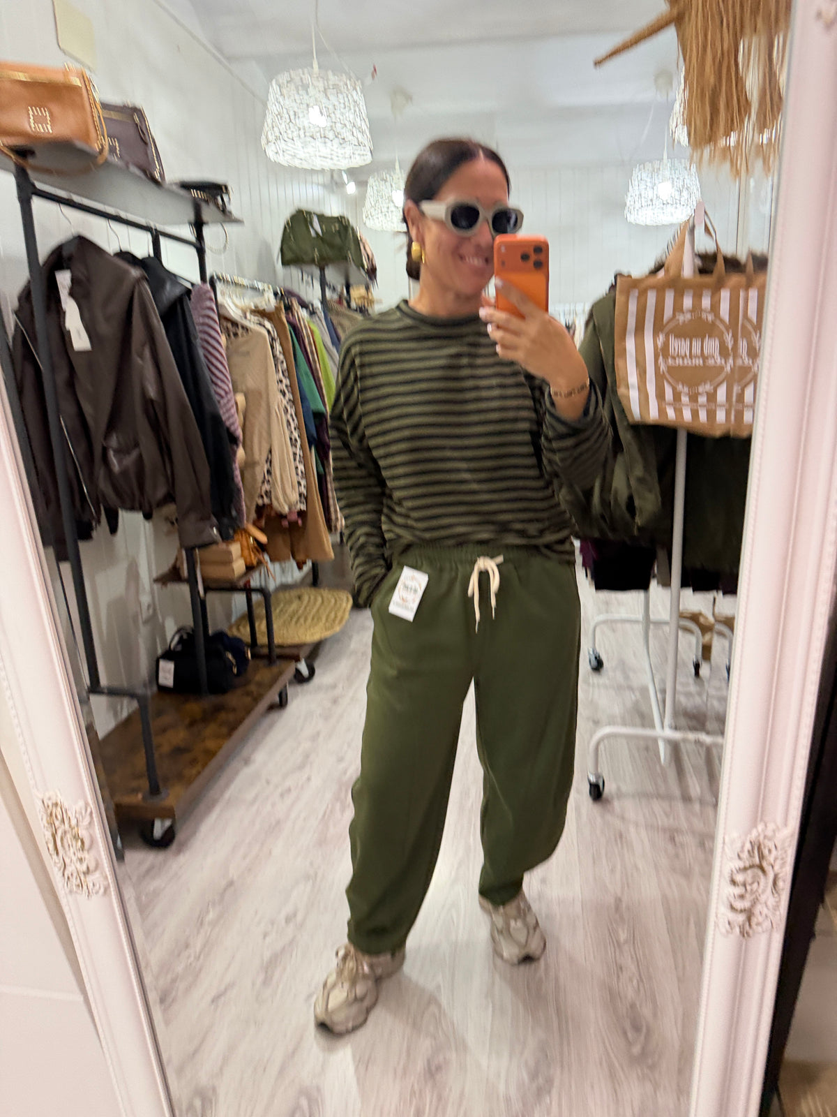 Pantalón Jogger Sophie kaki