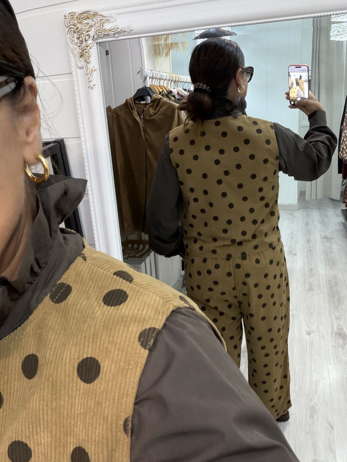 Conjunto Toppo Pana camel