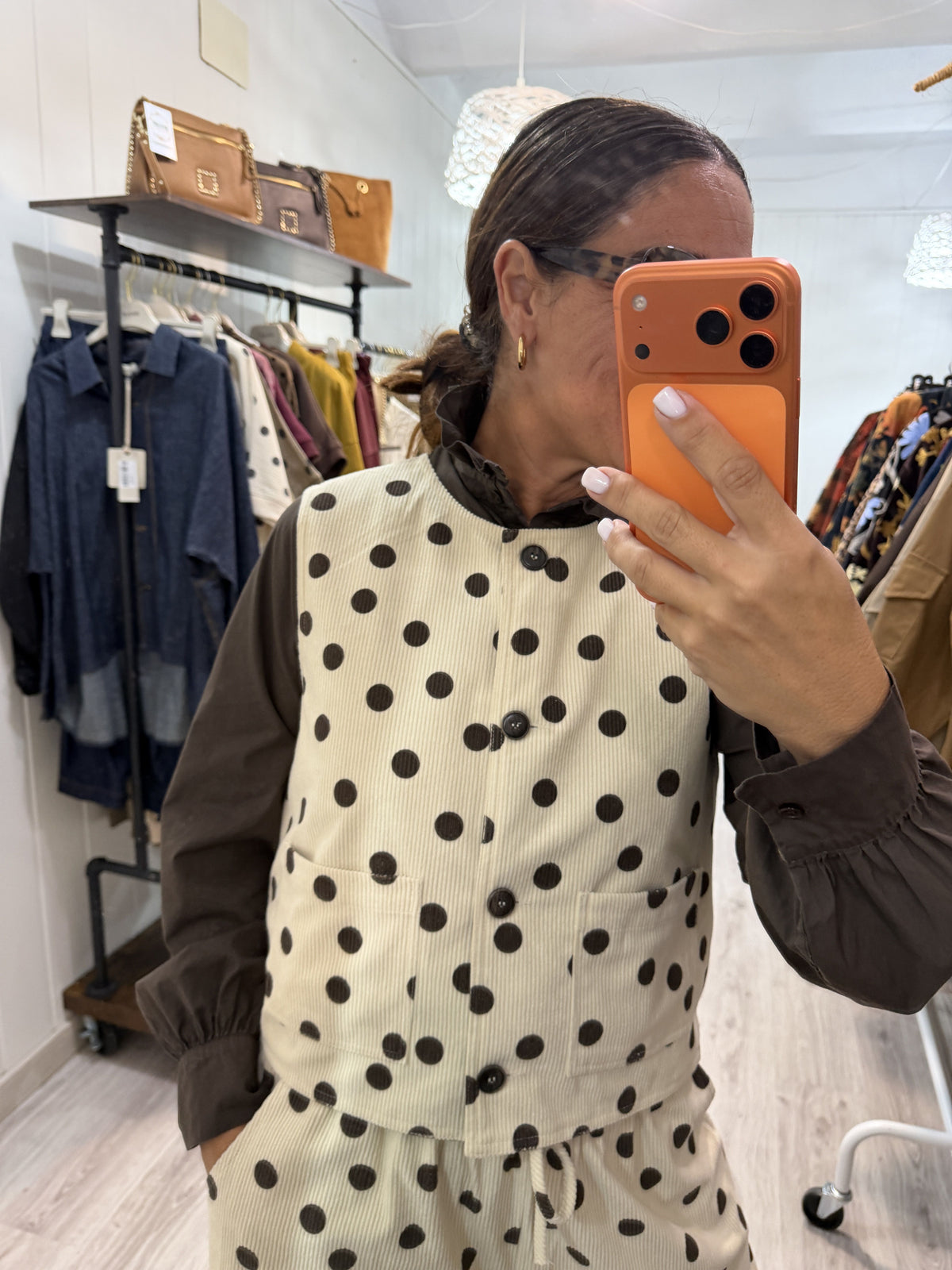 Conjunto Toppo Pana marfil