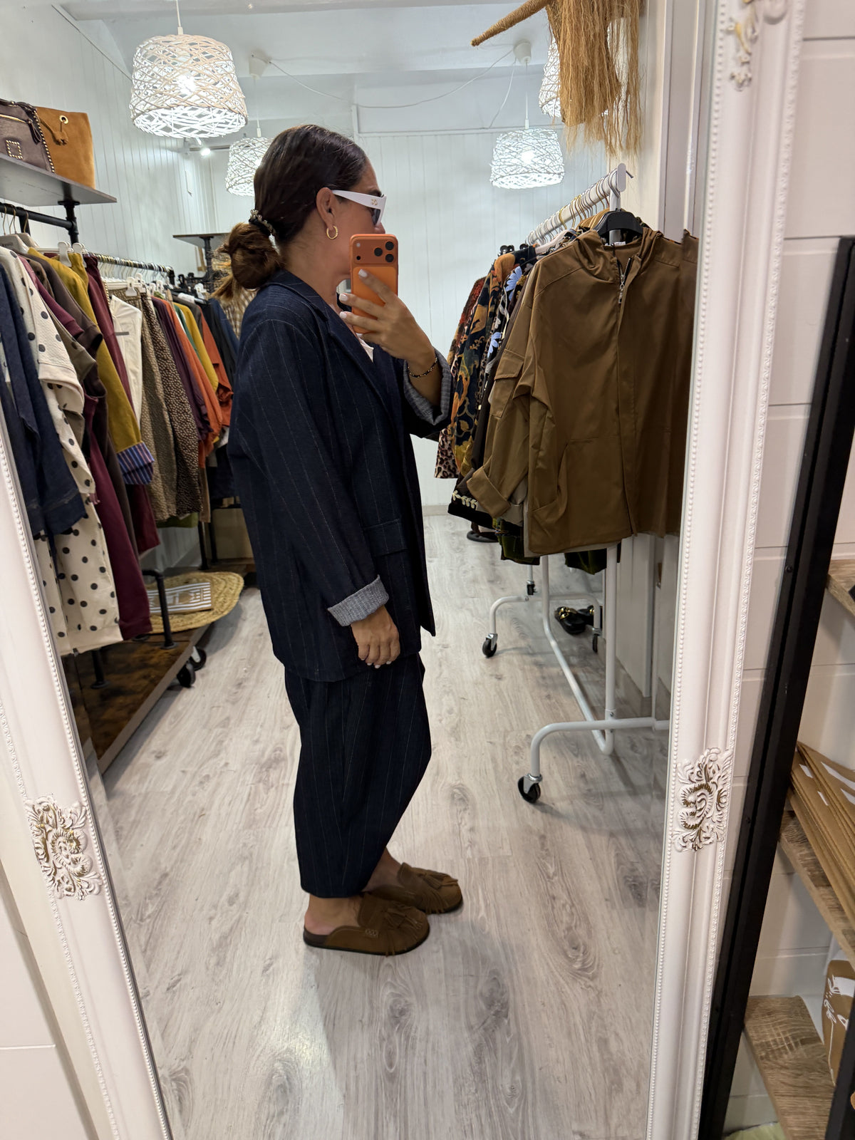 Blazer Gina jeans azul