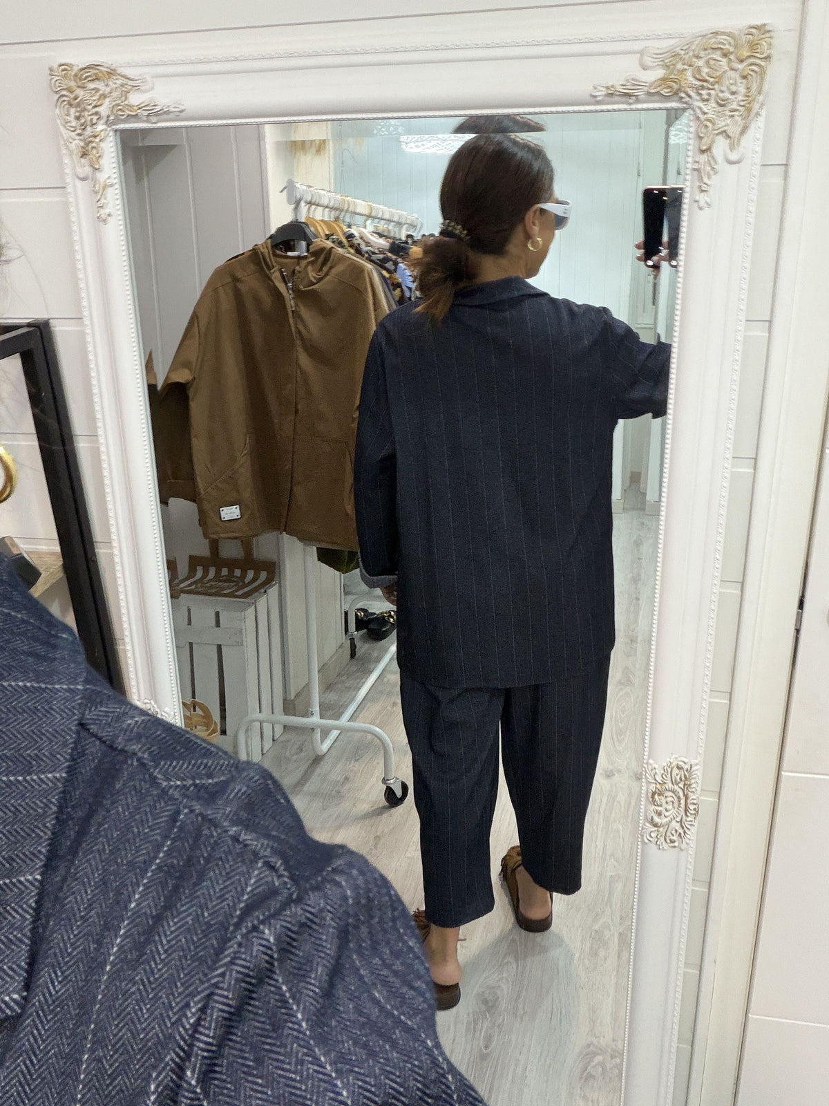 Blazer Gina jeans azul