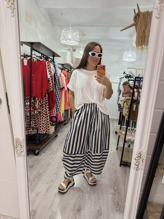 Camiseta Loose blanco