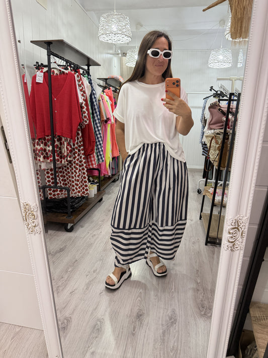 Camiseta Loose blanco