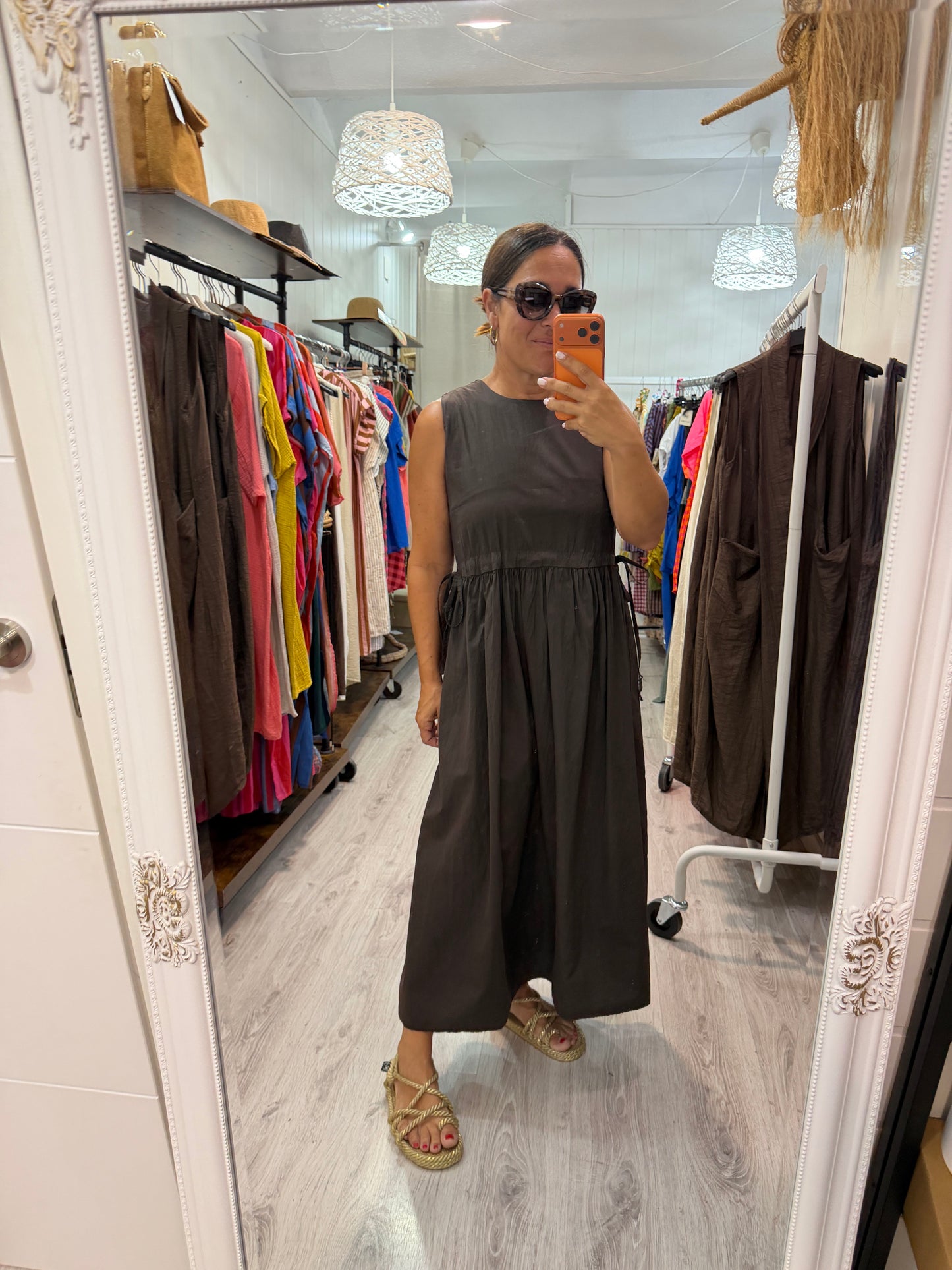 Vestido Mara chocolate