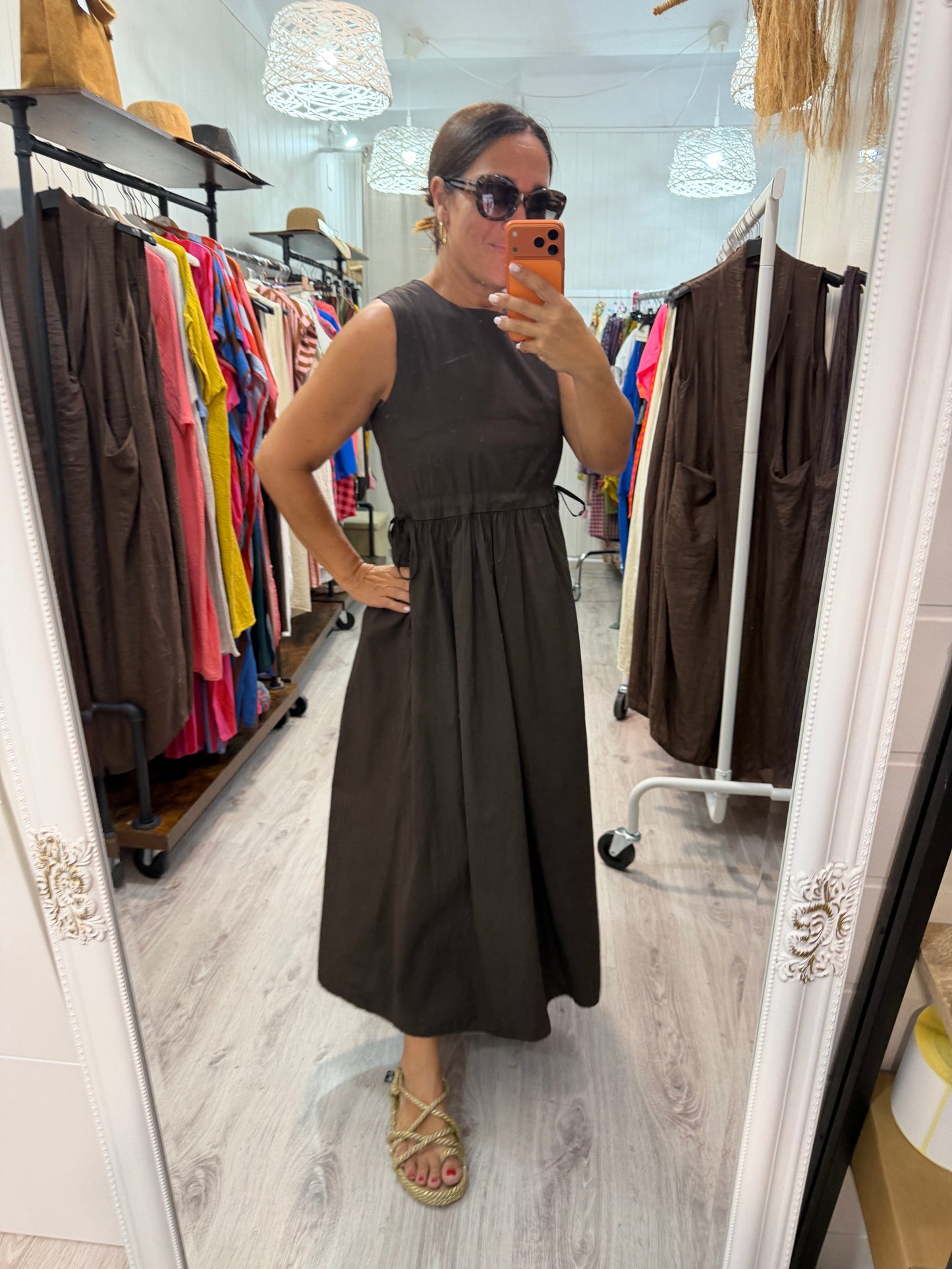 Vestido Mara chocolate