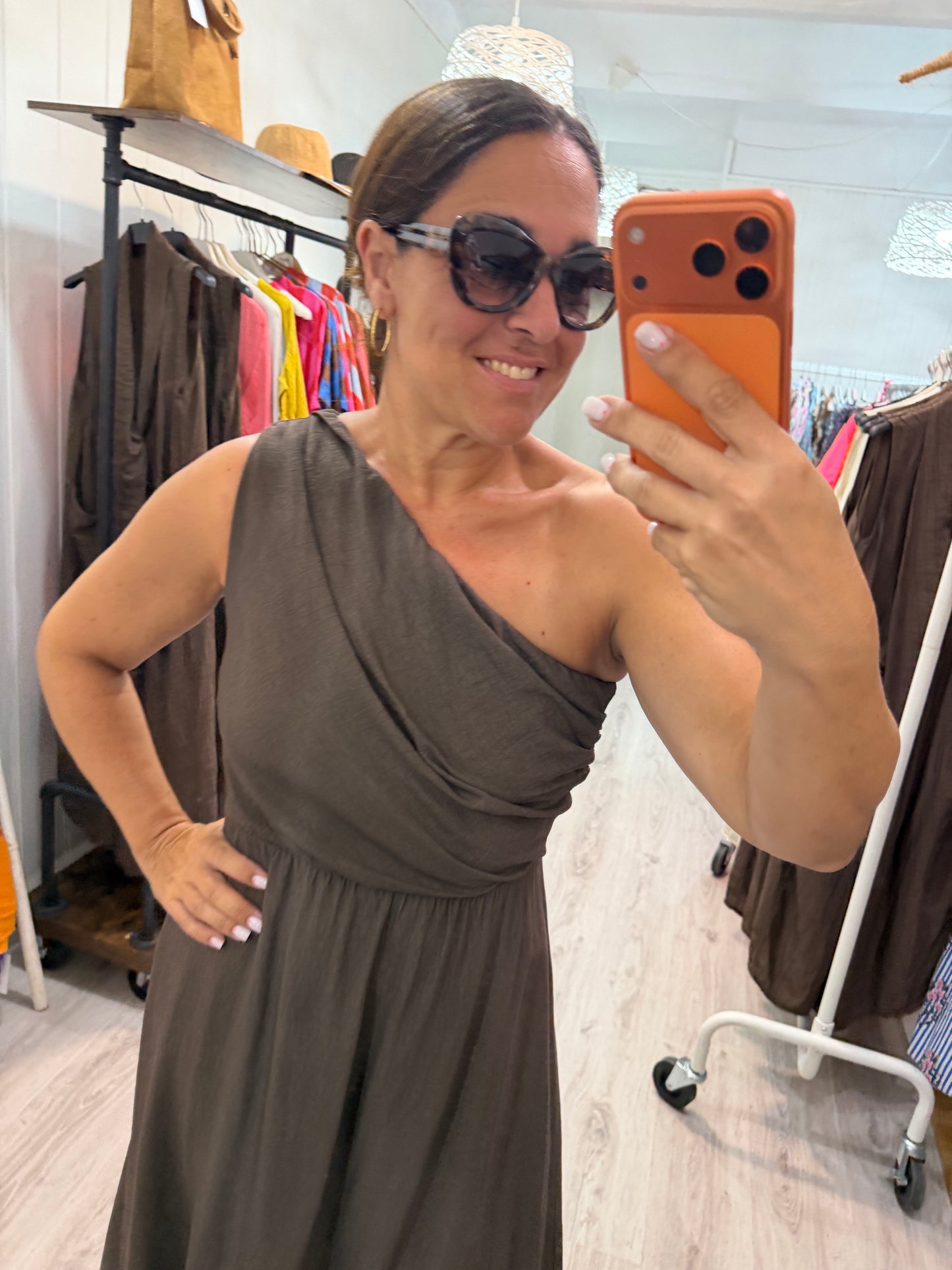 Vestido Cleo chocolate