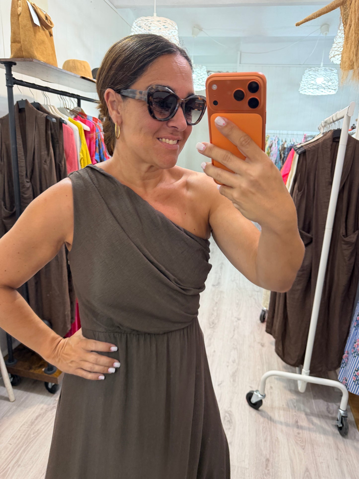 Vestido Cleo chocolate