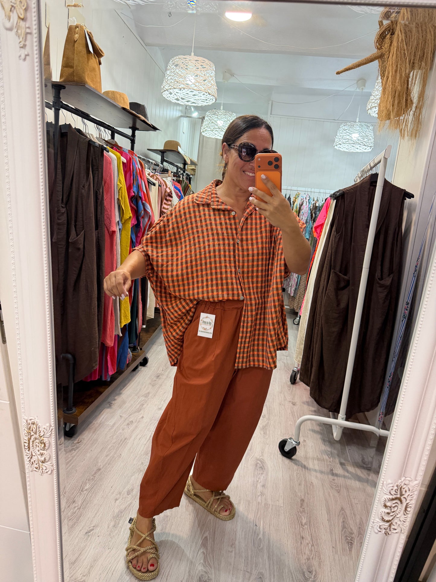 Pantalón Sendai summer teja