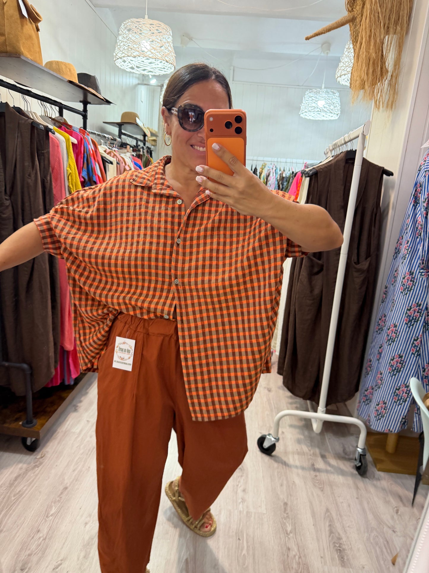 Pantalón Sendai summer teja