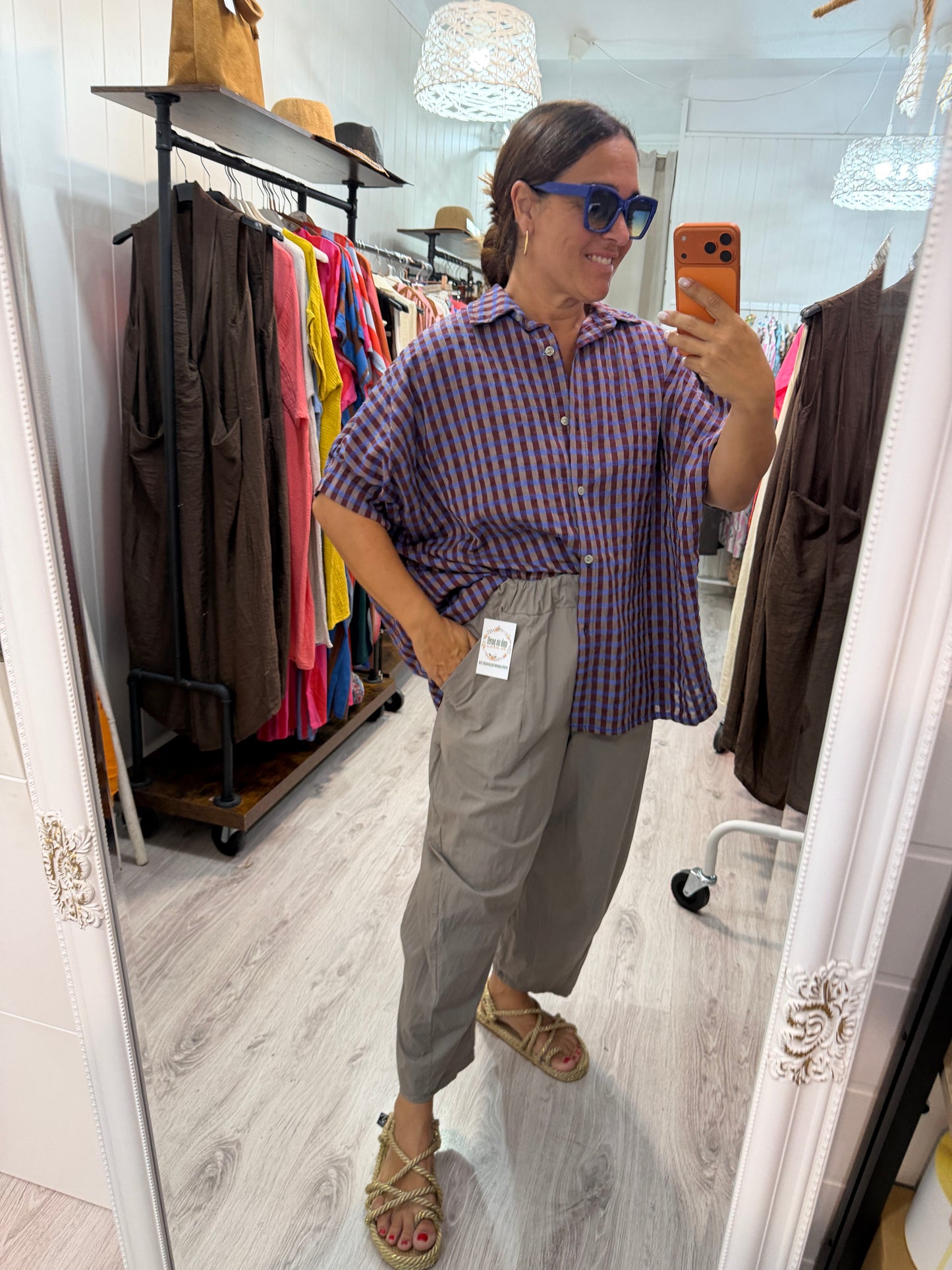 Pantalón Sendai summer taupe