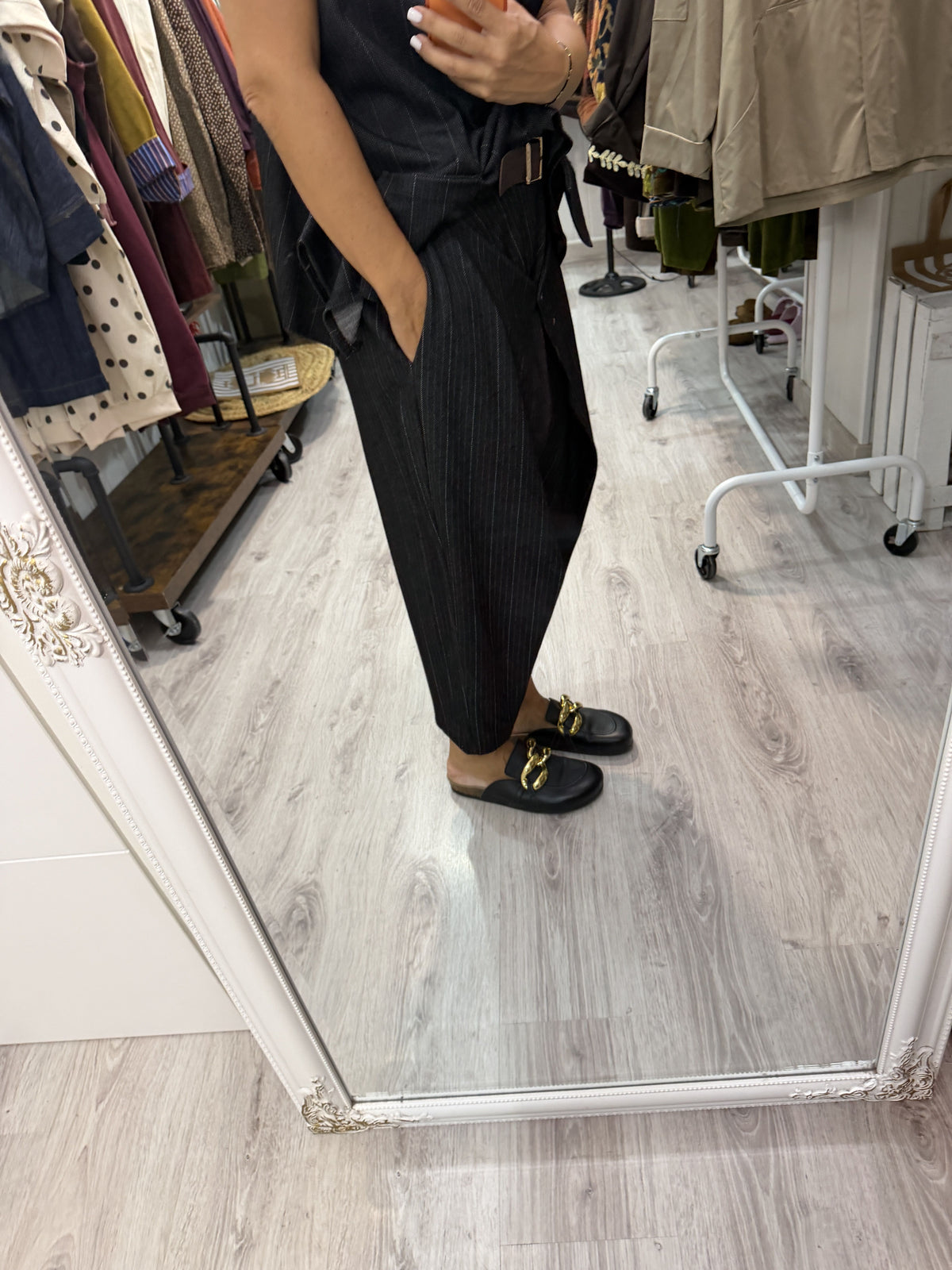 Pantalón Gina jeans negro