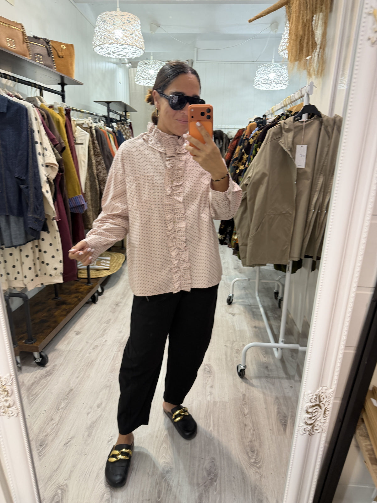 Camisa Irune rosa