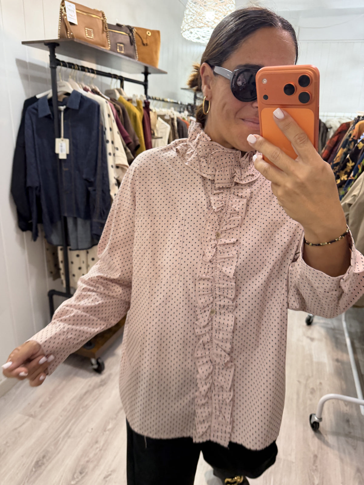 Camisa Irune rosa