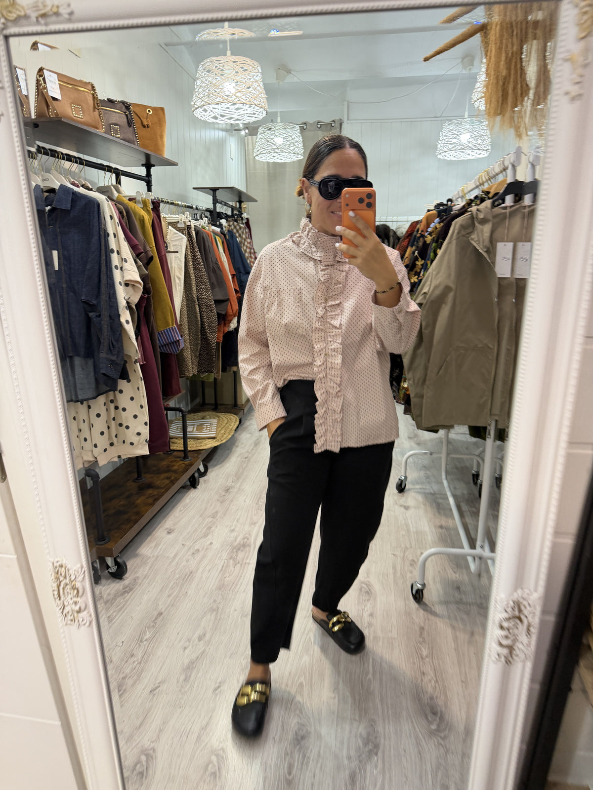 Camisa Irune rosa