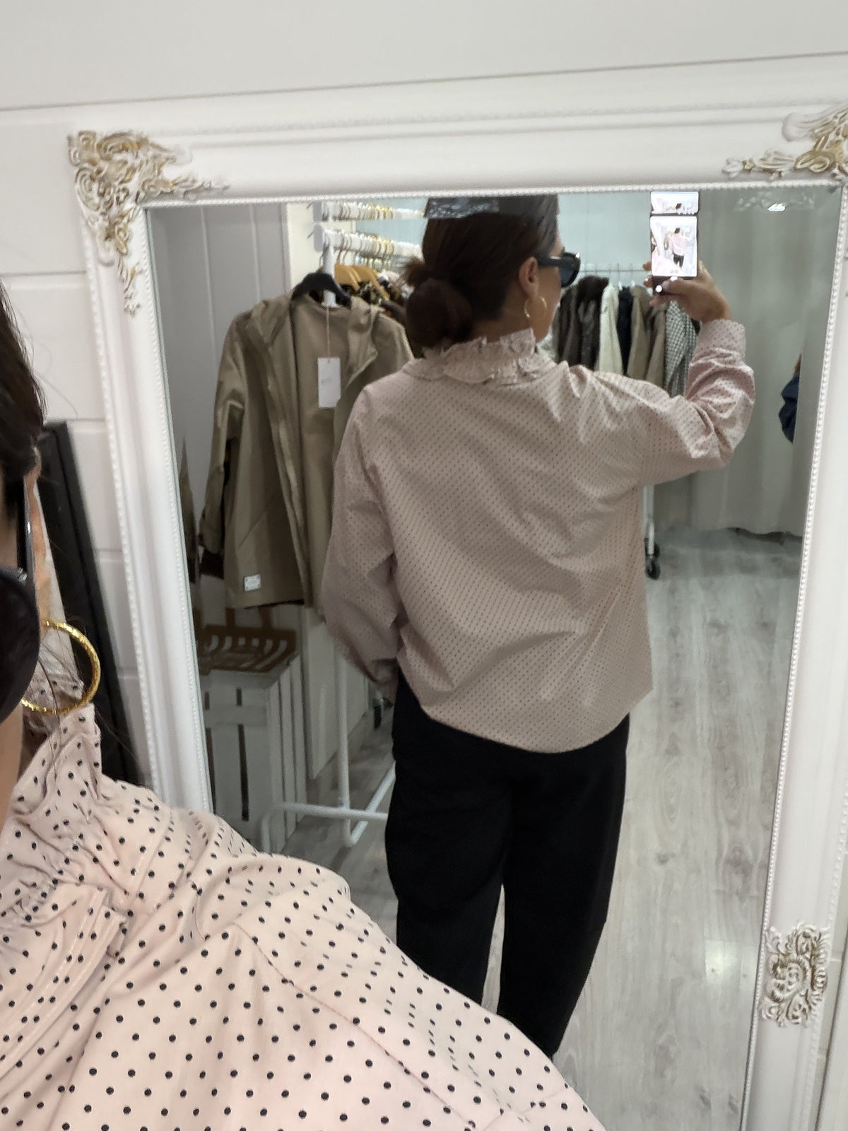 Camisa Irune rosa