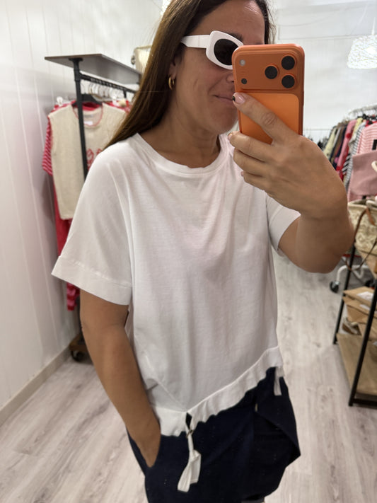Camiseta Argollas blanco