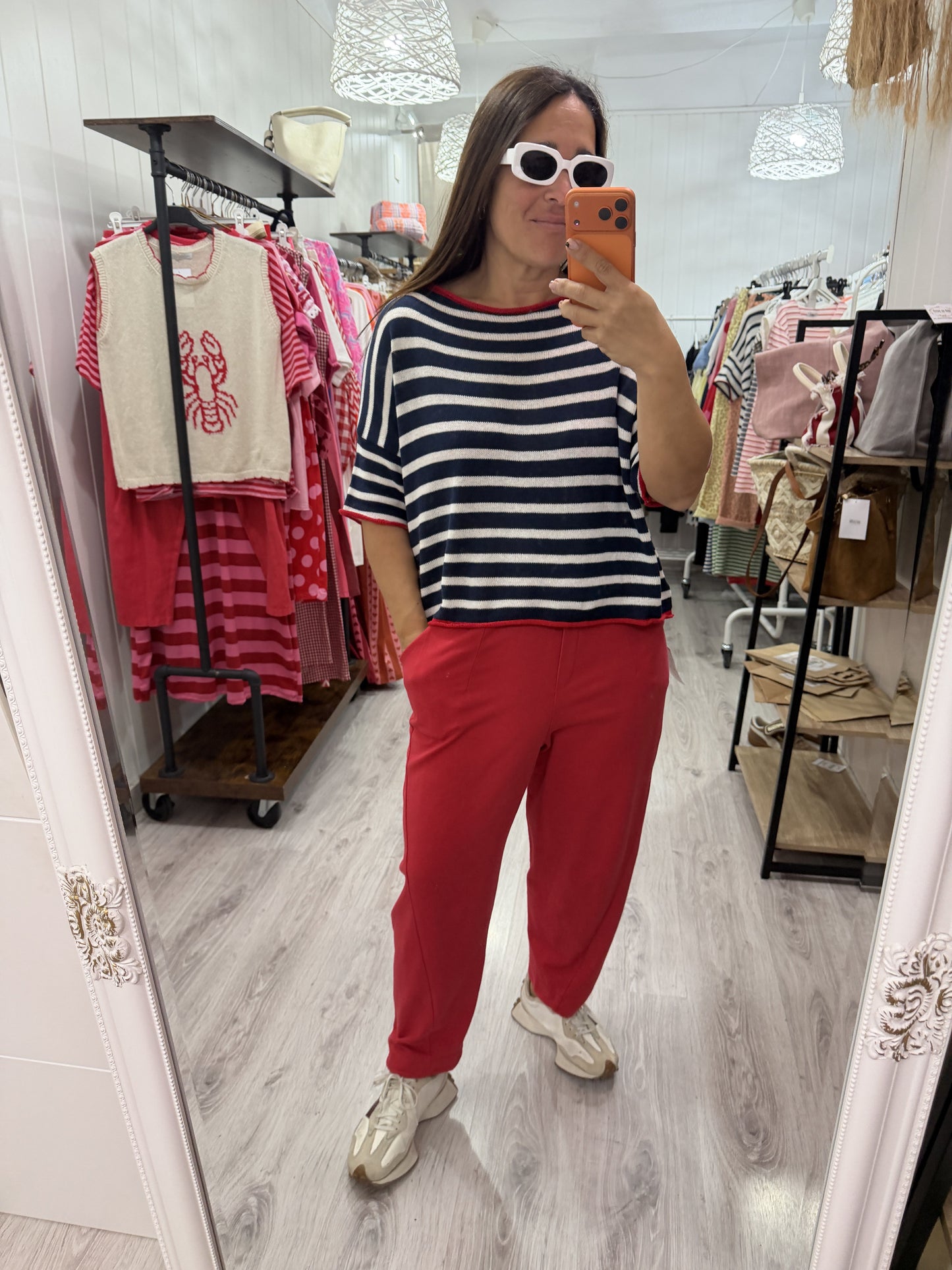 Pantalón Sendai jogger rojo