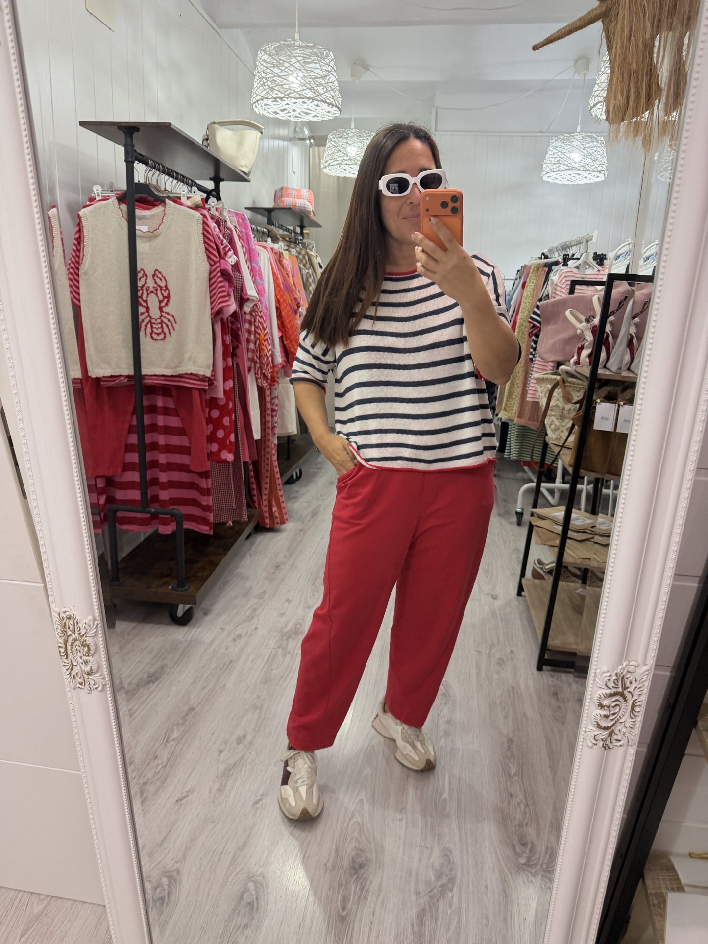 Pantalón Sendai jogger rojo