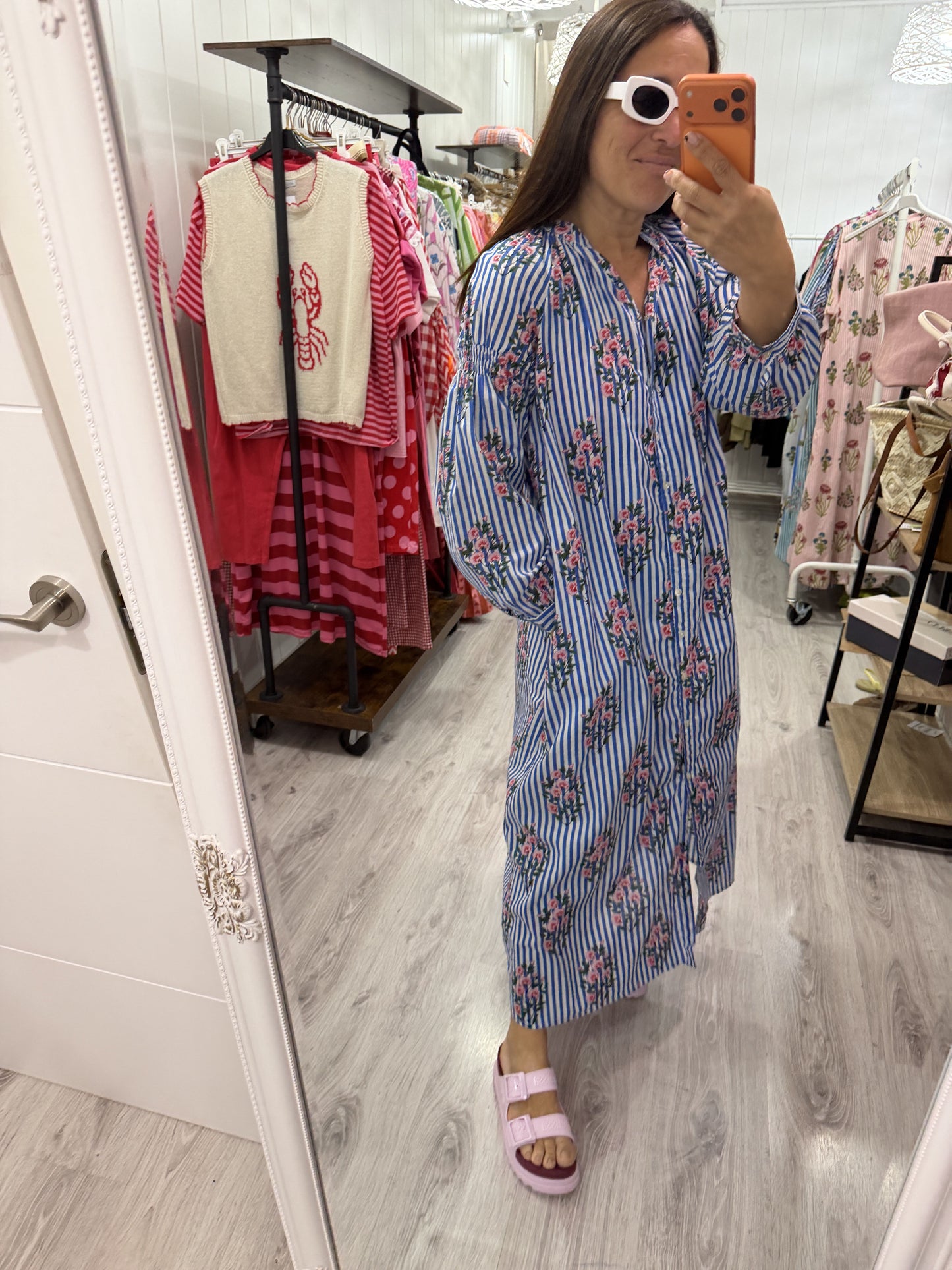 Vestido Aisha · Milrayas klein glicina