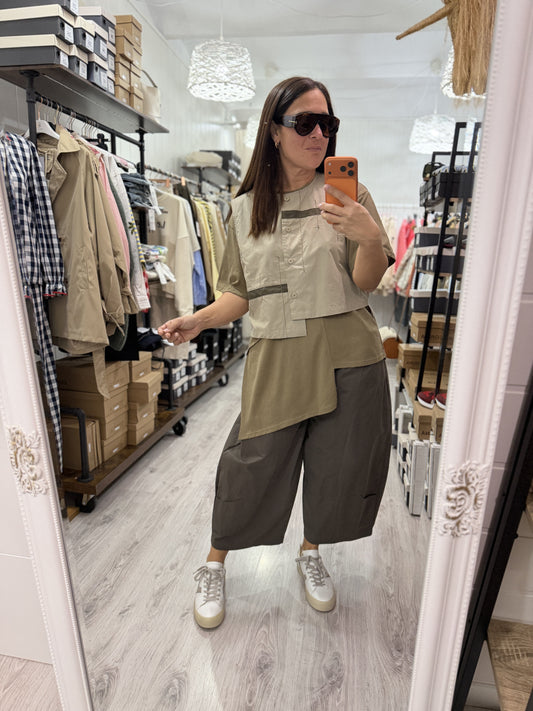 Conjunto Amalur - chaleco y pantalón