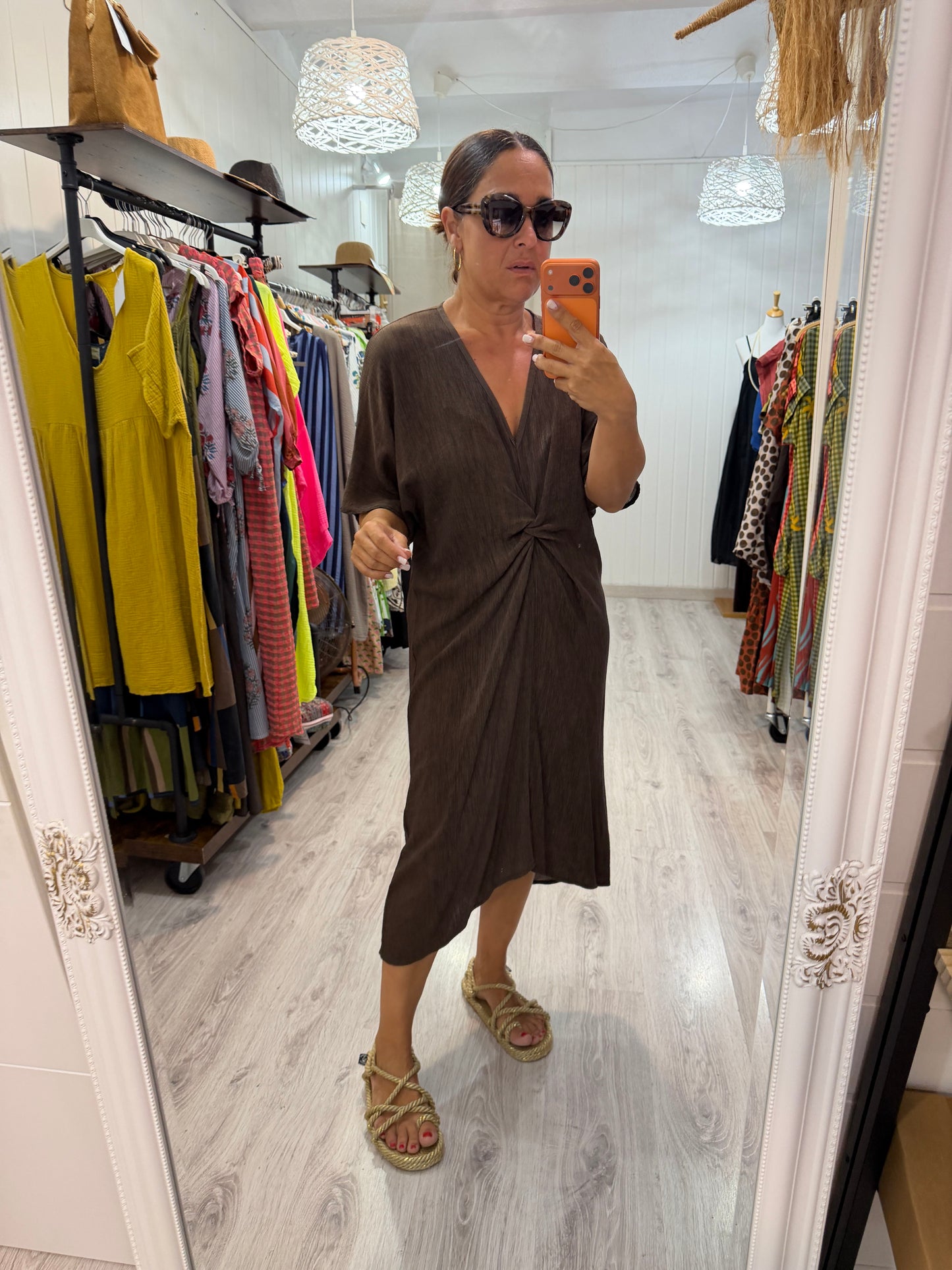 Kaftan Nudo chocolate