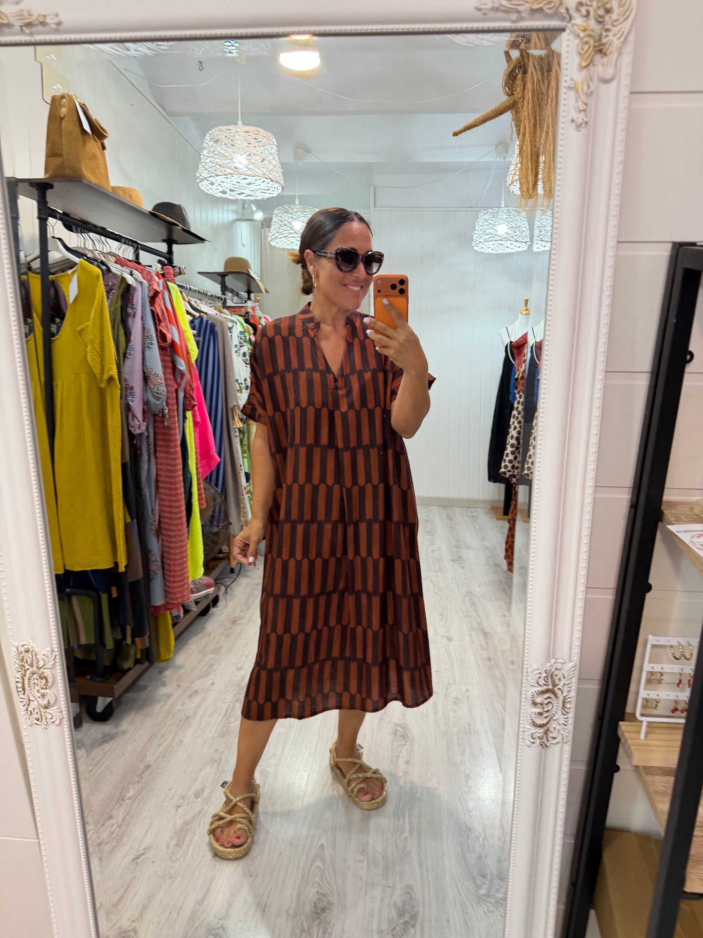 Kaftan Telma caldera y chocolate