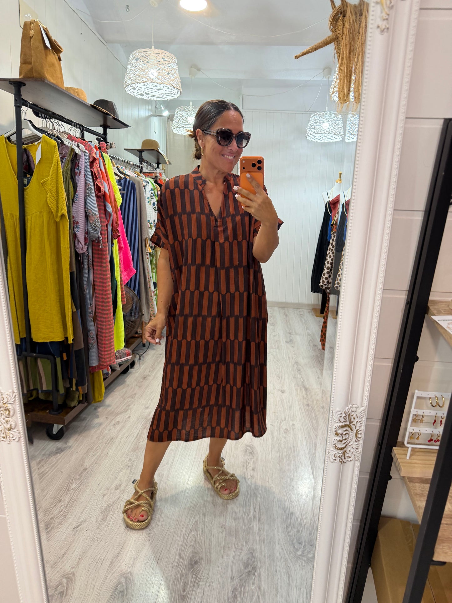 Kaftan Telma caldera y chocolate