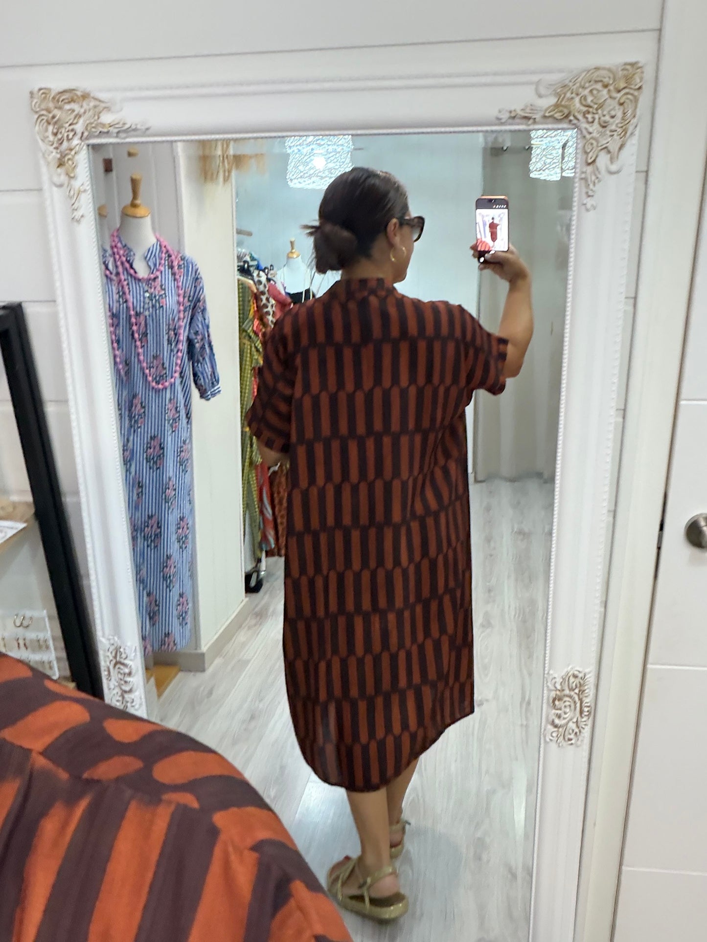 Kaftan Telma caldera y chocolate