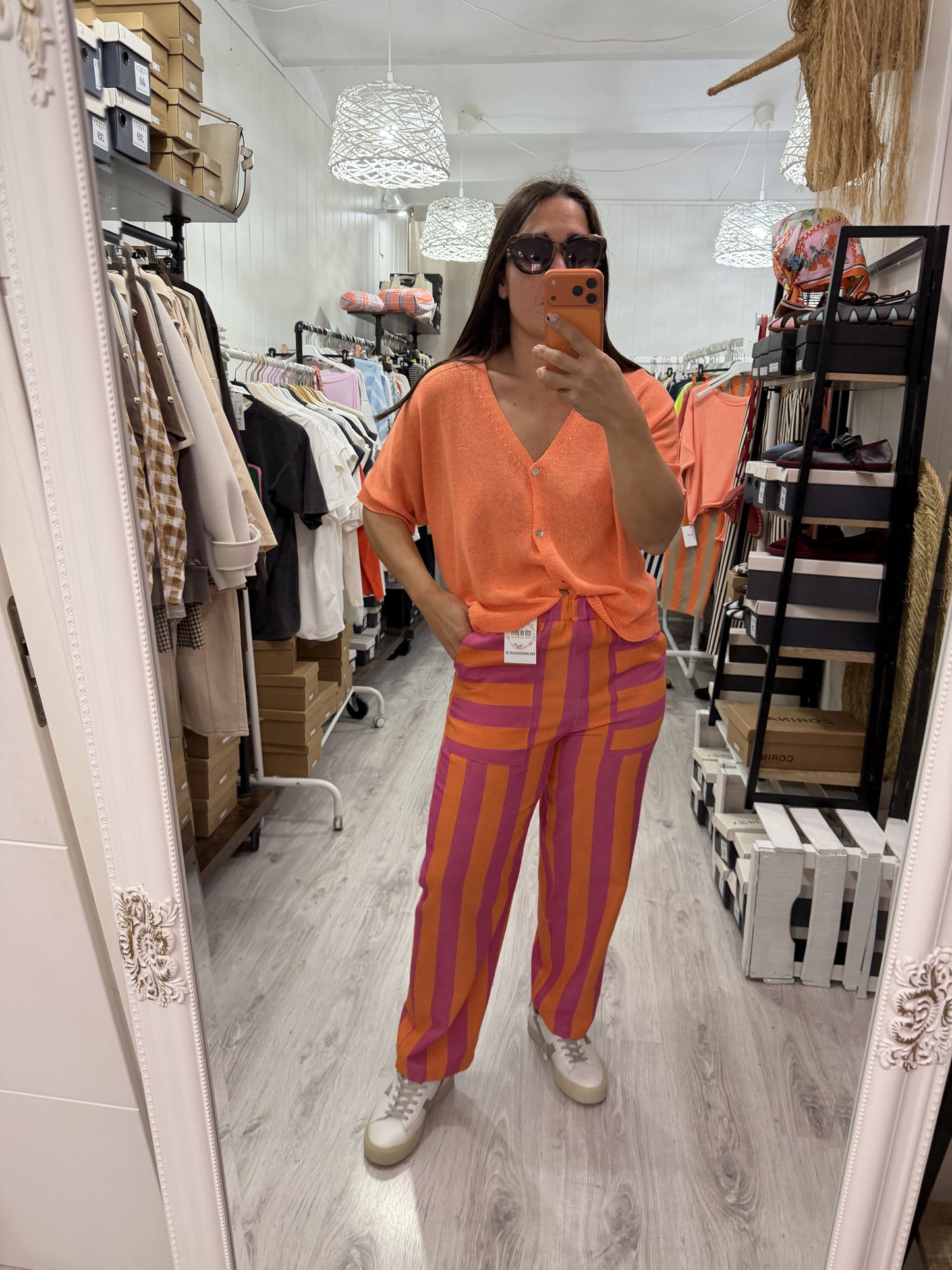 Chaqueta Elsa naranja