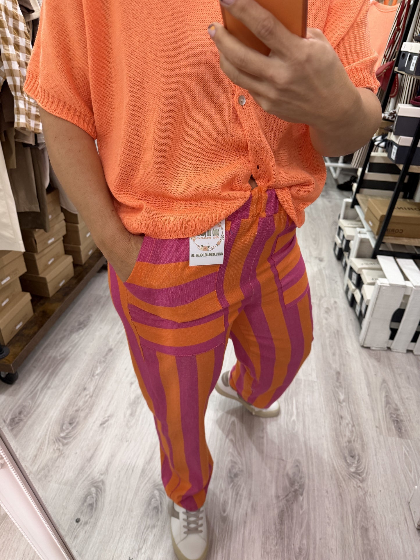 Chaqueta Elsa naranja