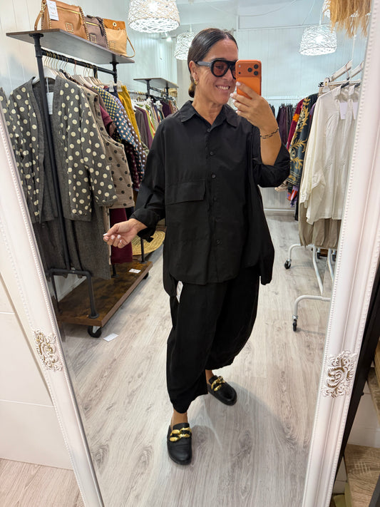 Conjunto Lotus negro