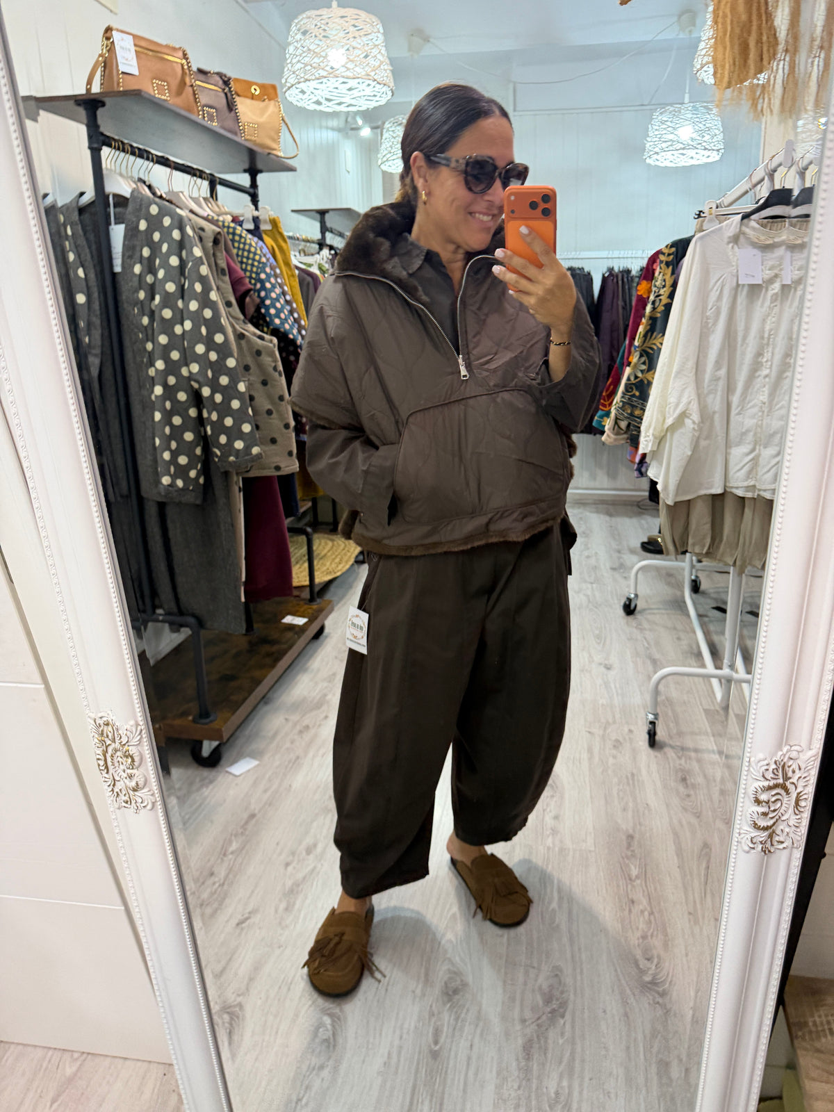 Poncho Reversible Pelo y Anorak