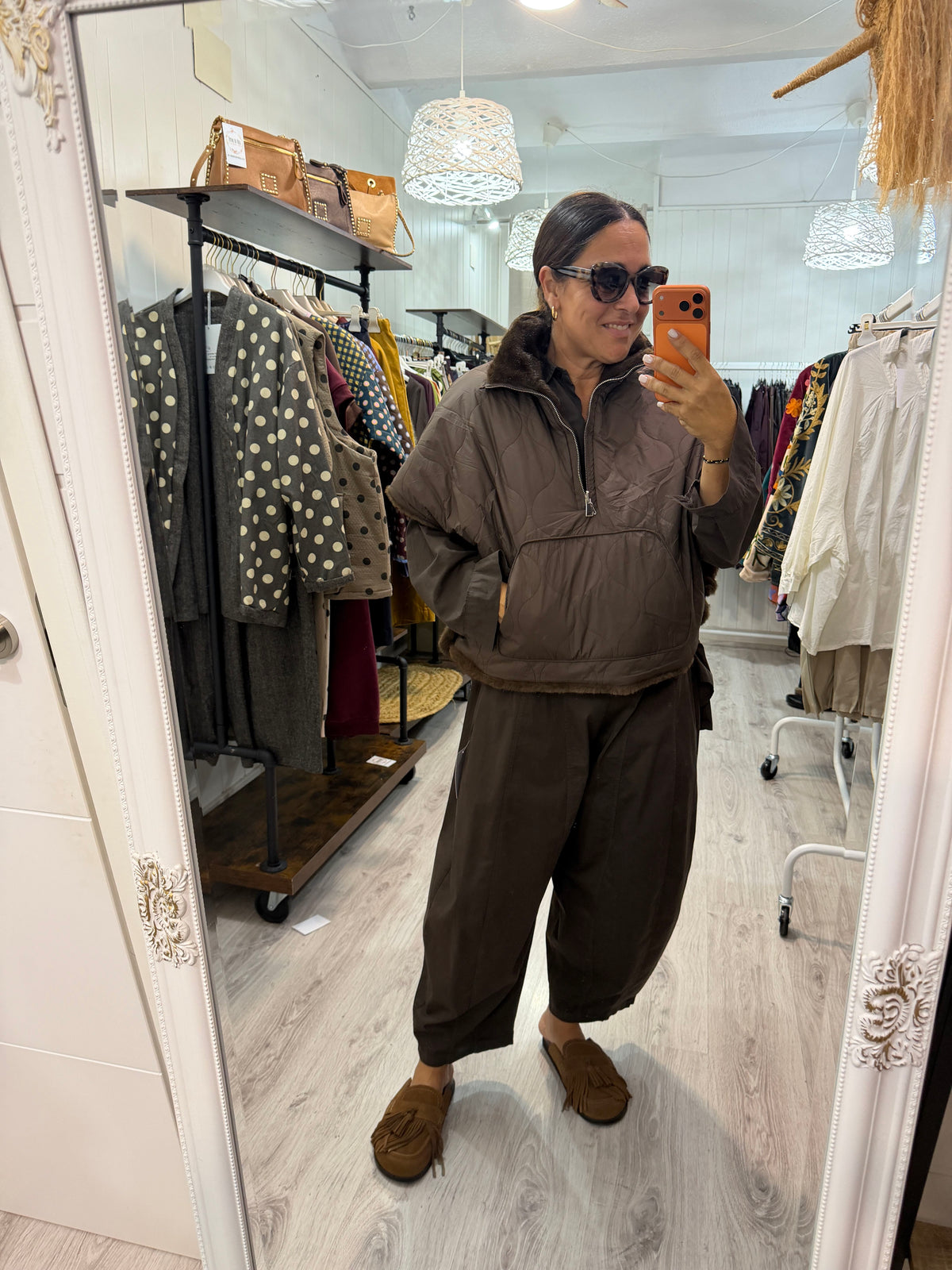 Poncho Reversible Pelo y Anorak