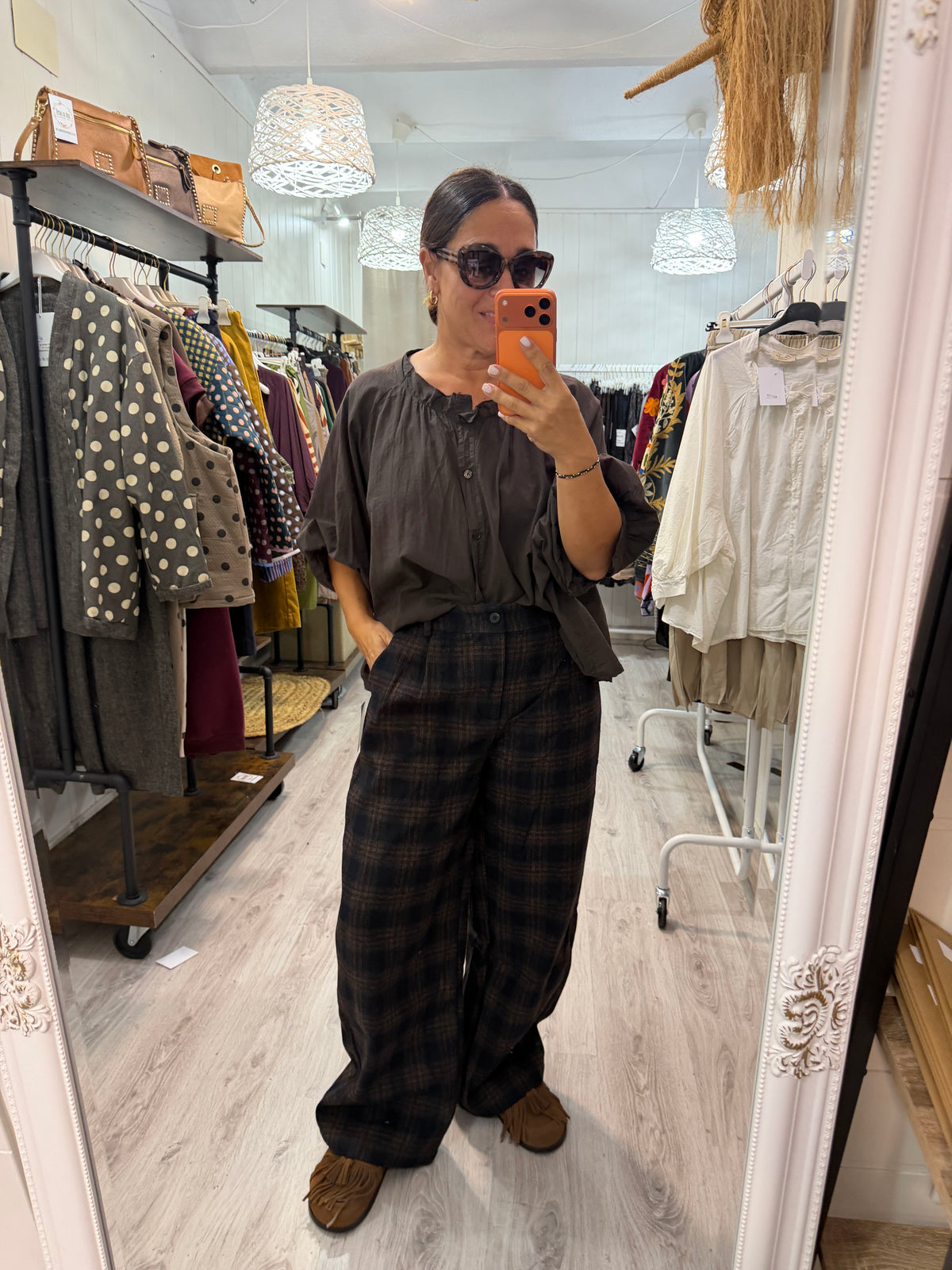 Pantalón British Lana marino