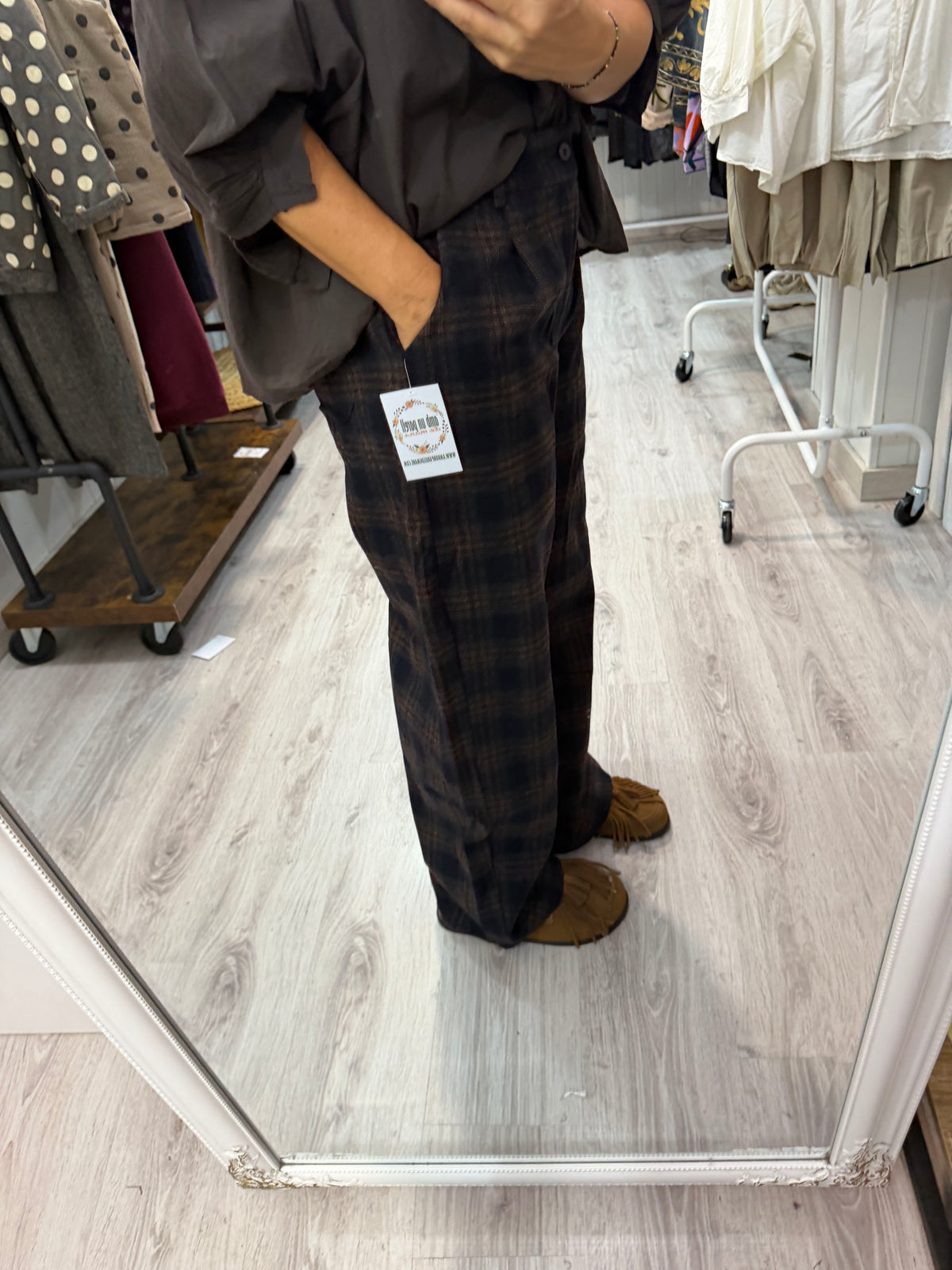 Pantalón British Lana marino